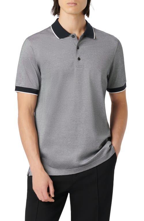 Mens 3-Button Cotton Polo Shirt Product Image