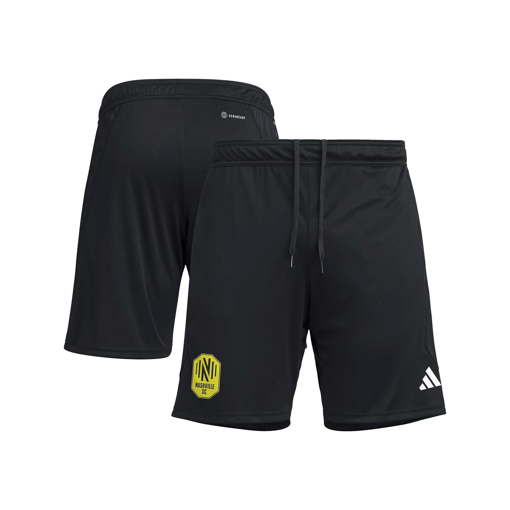 Mens adidas Black Minnesota United FC 2023 On-Field AEROREADY Training Shorts Product Image