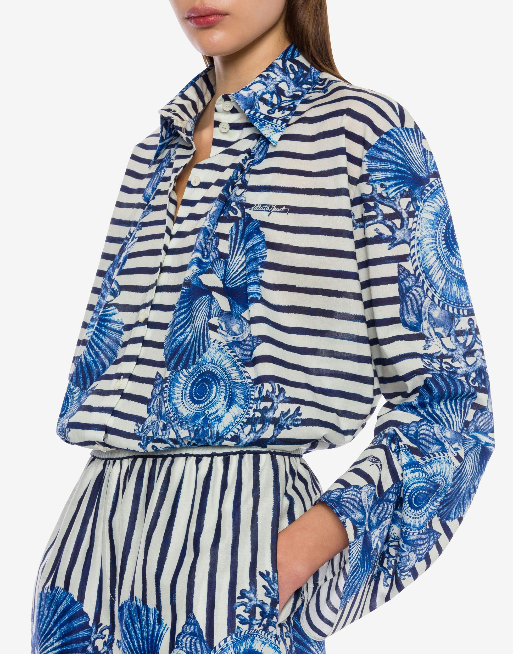 Organic muslin shirt Alberta Ferretti Beachwear Product Image