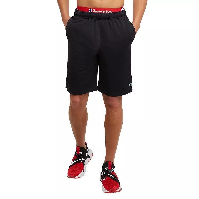 Men's Champion® Cross Training 10-Inch Shorts, Size: XXL, Black Product Image