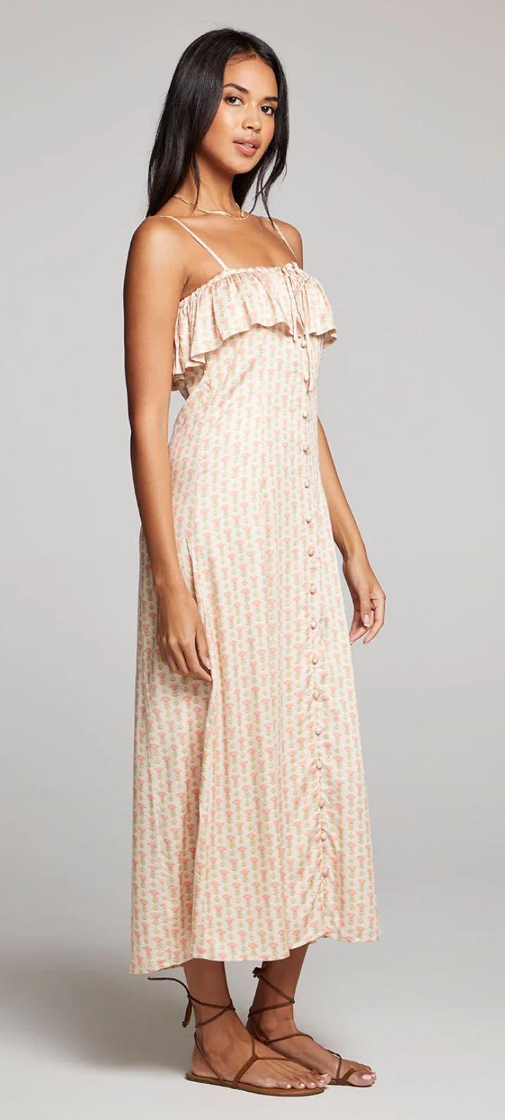 Rose Bloom Maxi Dress Product Image