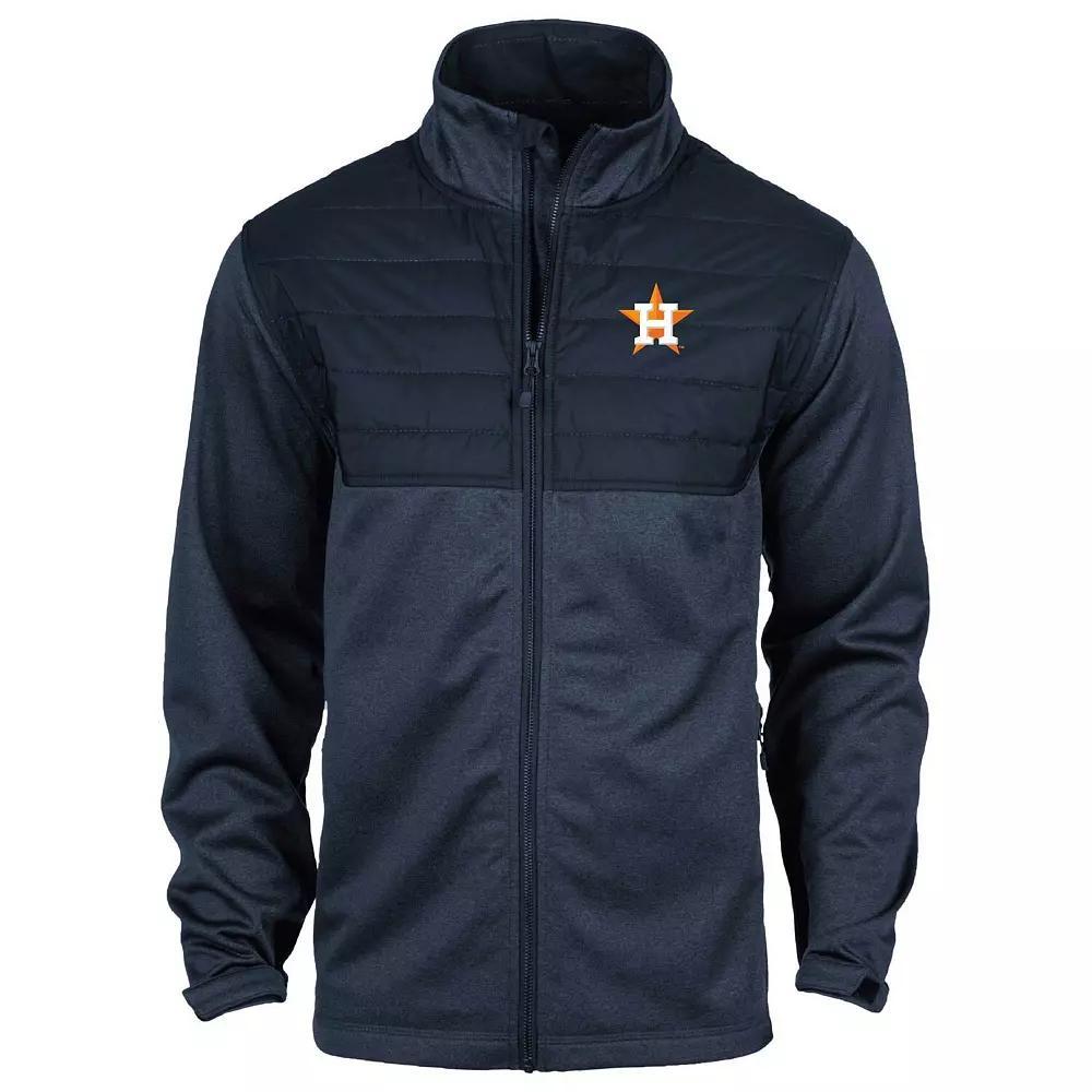 Men's Dunbrooke  Heather Navy Houston Astros Explorer Full-Zip Jacket, Size: 2XL, Blue Product Image