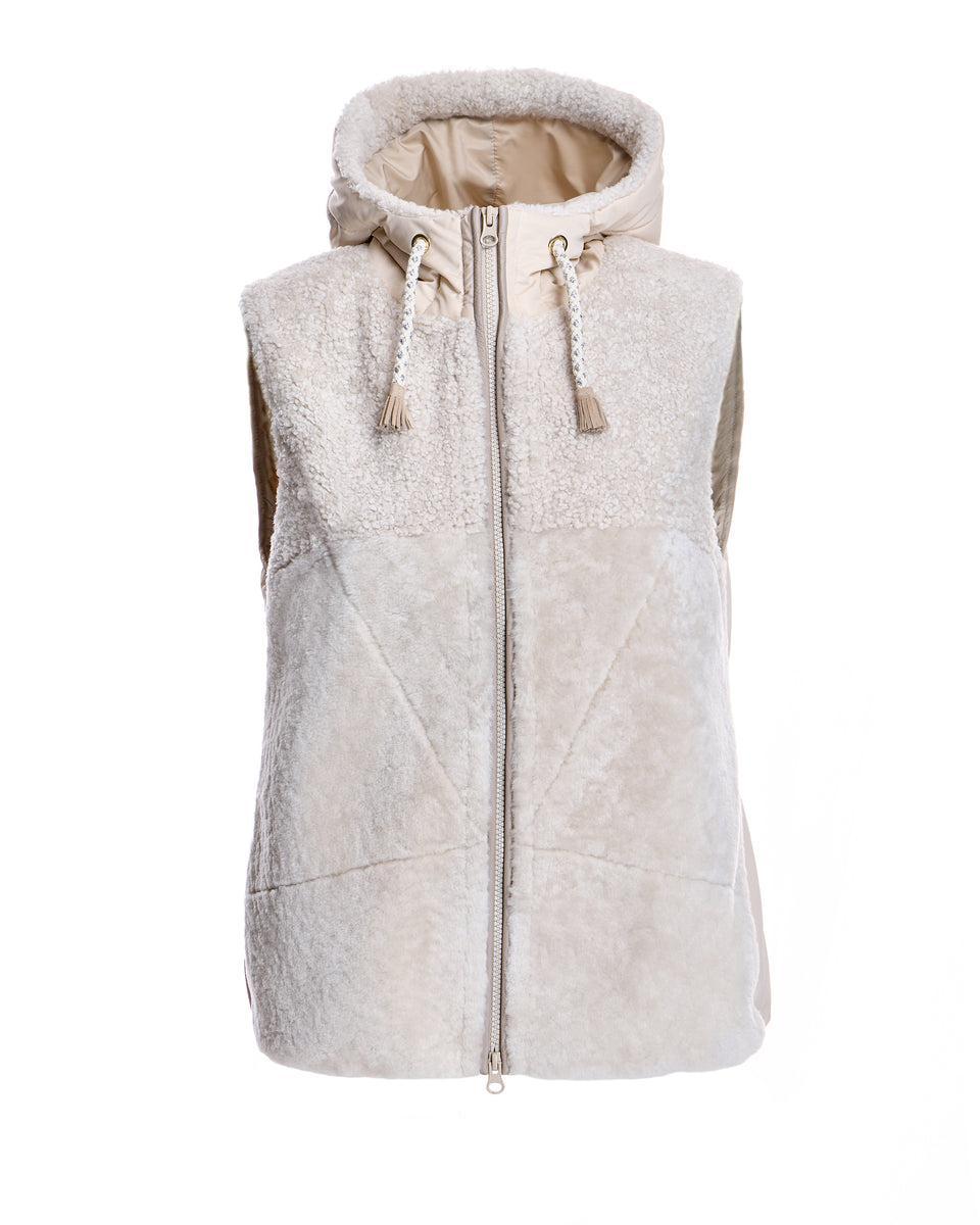 Lamb Hooded Vest Product Image