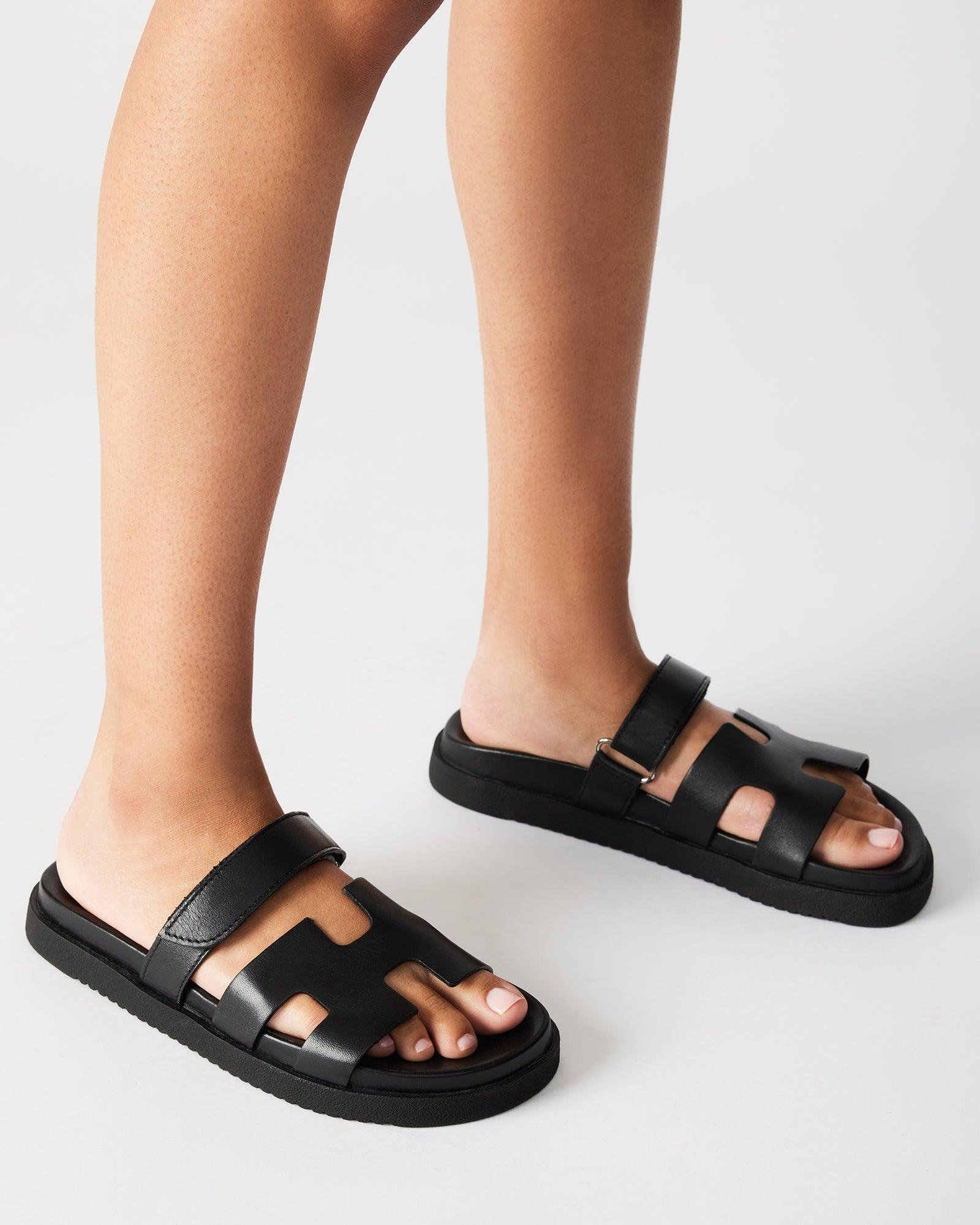 MAYVEN BLACK LEATHER - SM REBOOTED Female Product Image