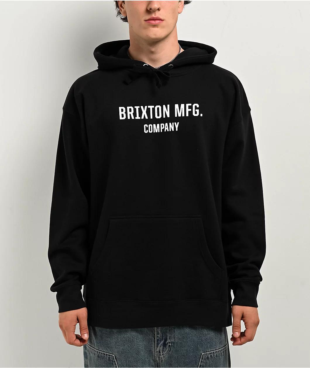 Brixton Speed & Service Black Hoodie Product Image