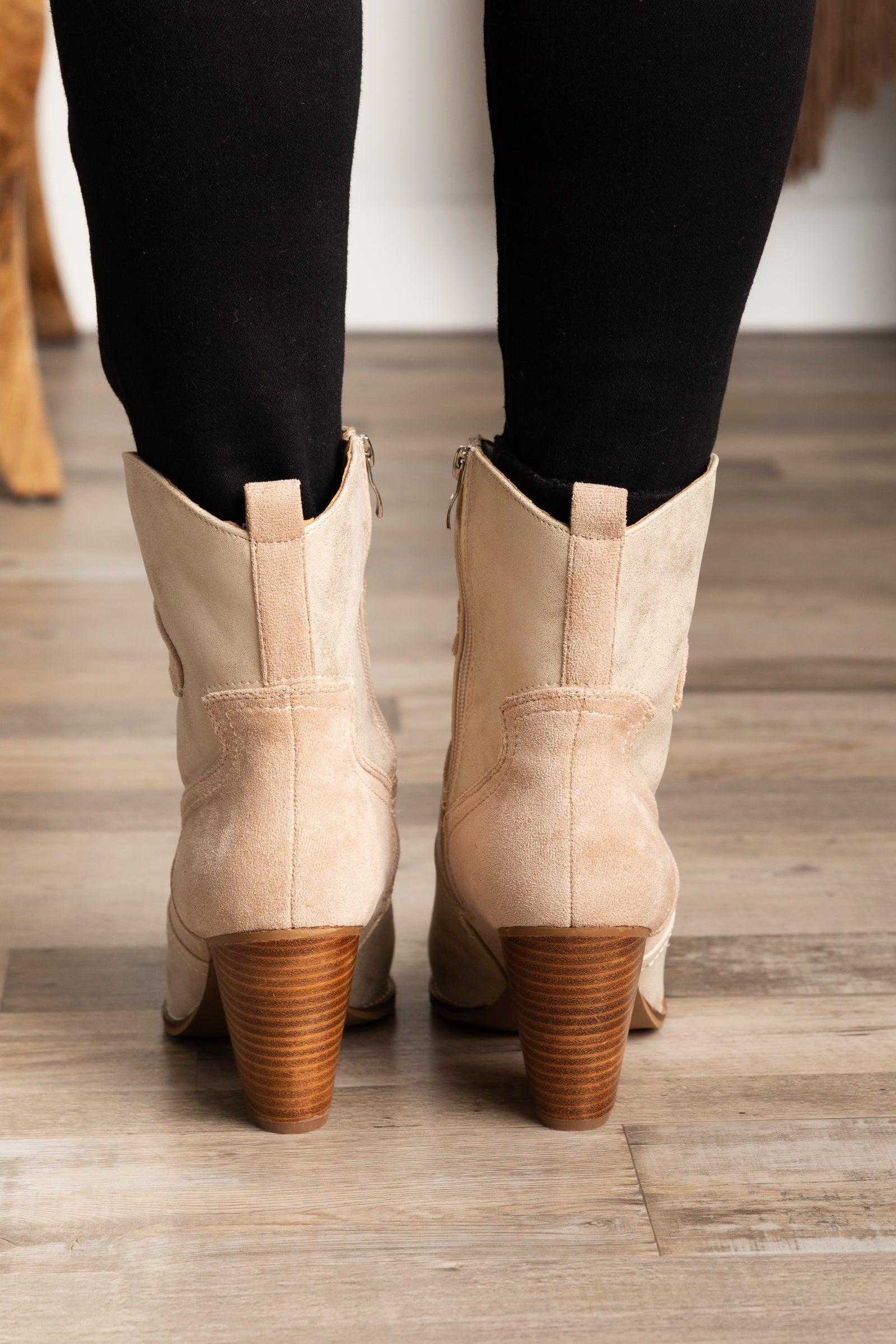 Corky's Gold Beige Good Looking Bootie Product Image