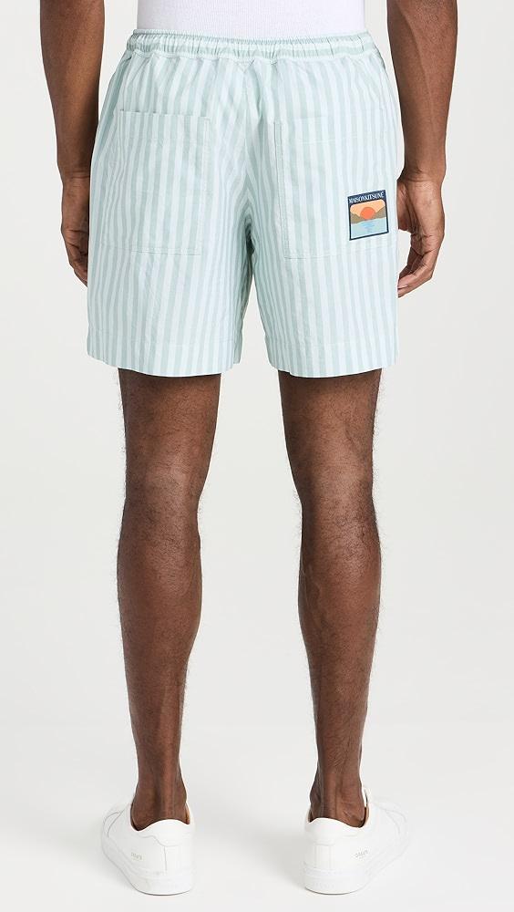 Maison Kitsuné Casual Board Shorts 7" | Shopbop Product Image