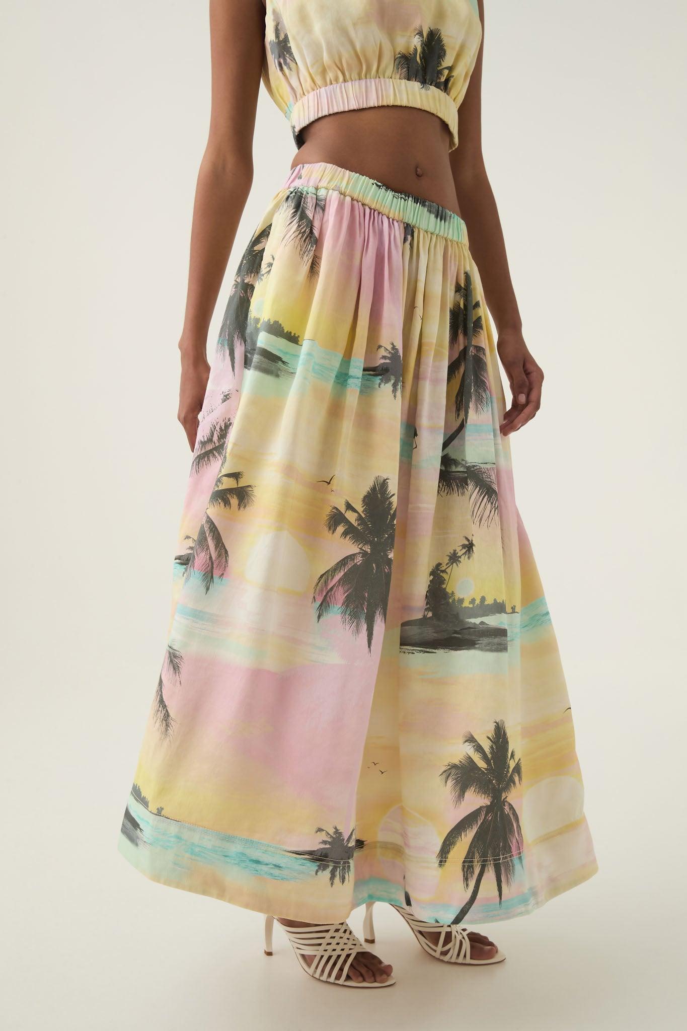 Valentine Frill Maxi Dress Product Image