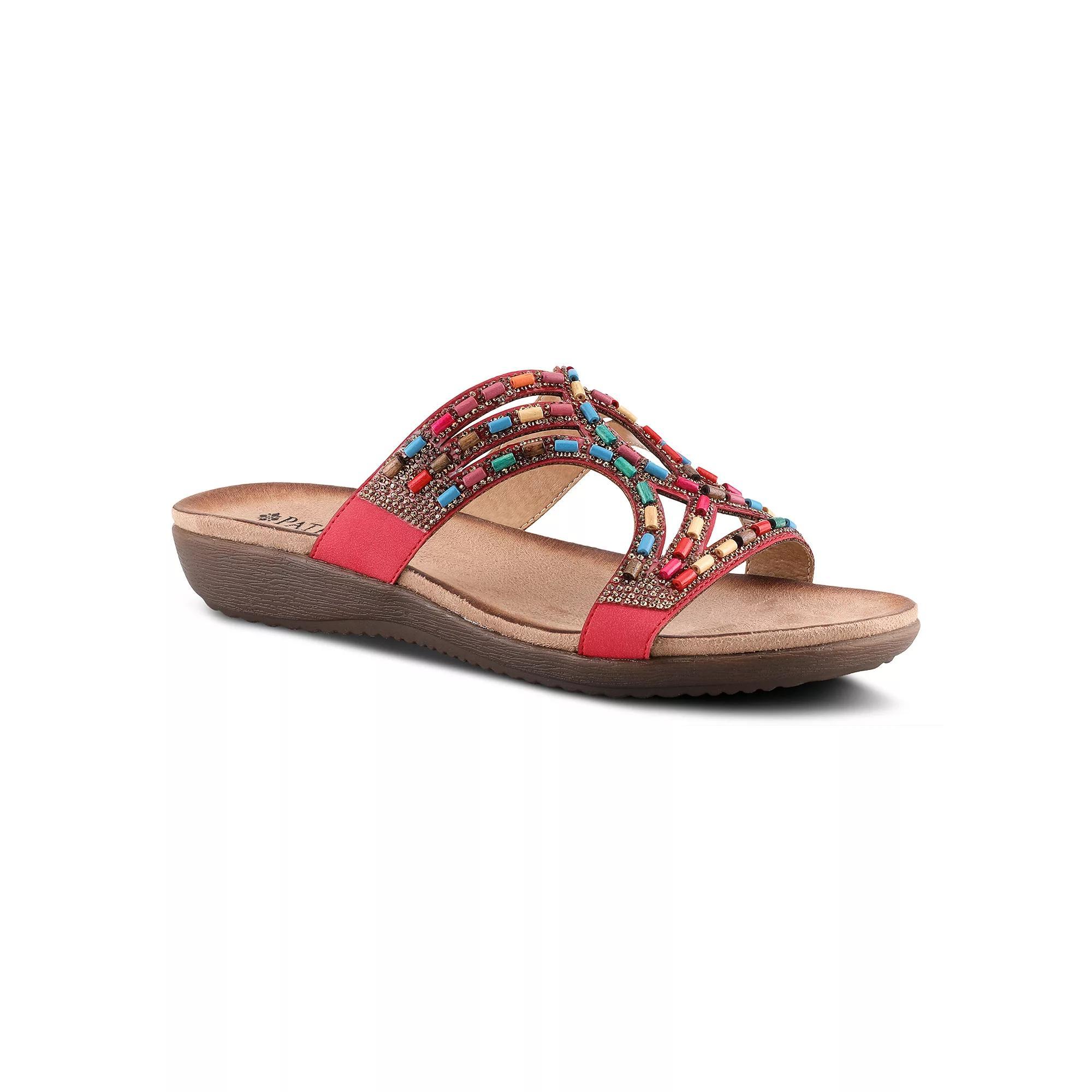 Patrizia Twirling Women's Slide Sandals, Size: 41, Red Product Image