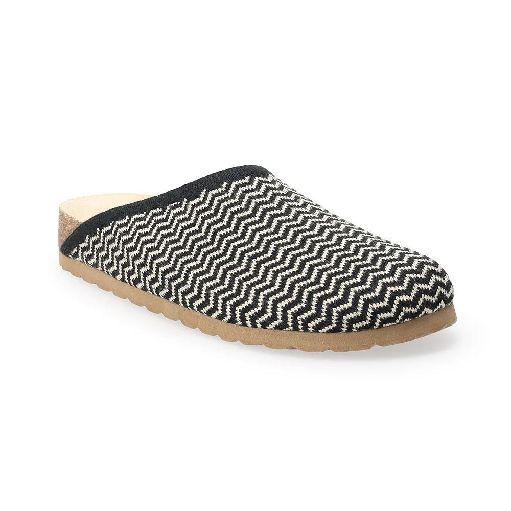 Sonoma Goods For Life® Haxleigh Women's Knit Clogs, Size: 6, Black Product Image
