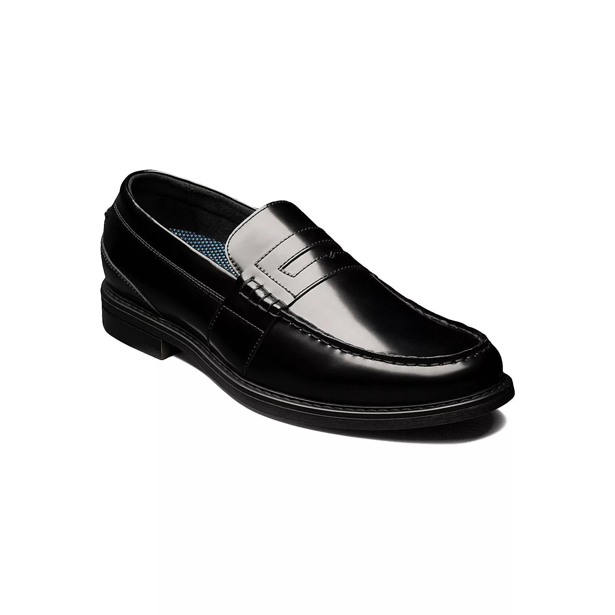 Nunn Bush® Lincoln Men's Penny Loafers, Size: 9.5, Red Team Product Image