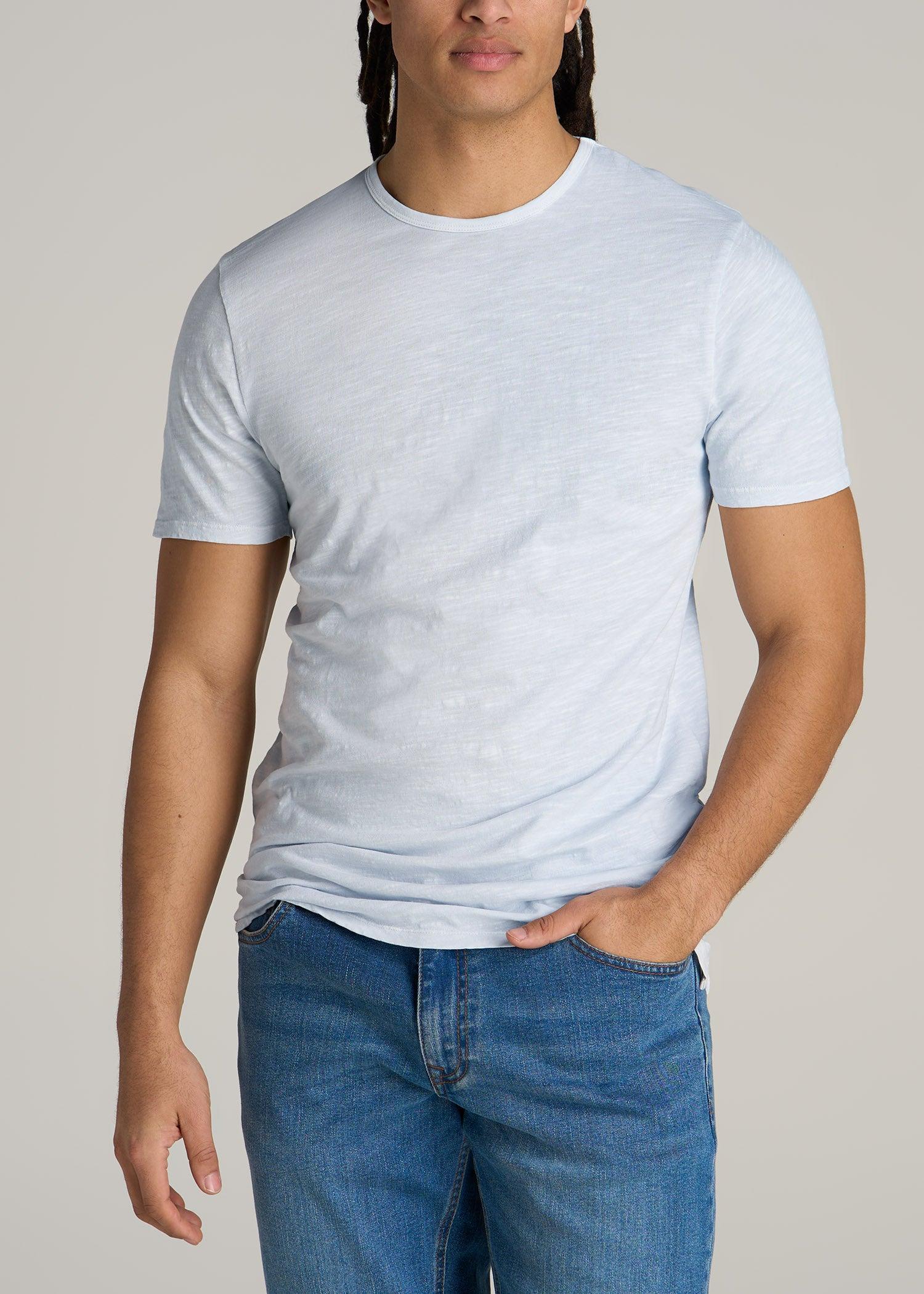 REGULAR-FIT Slub Tee in Navy - Tall Men's Shirts Product Image