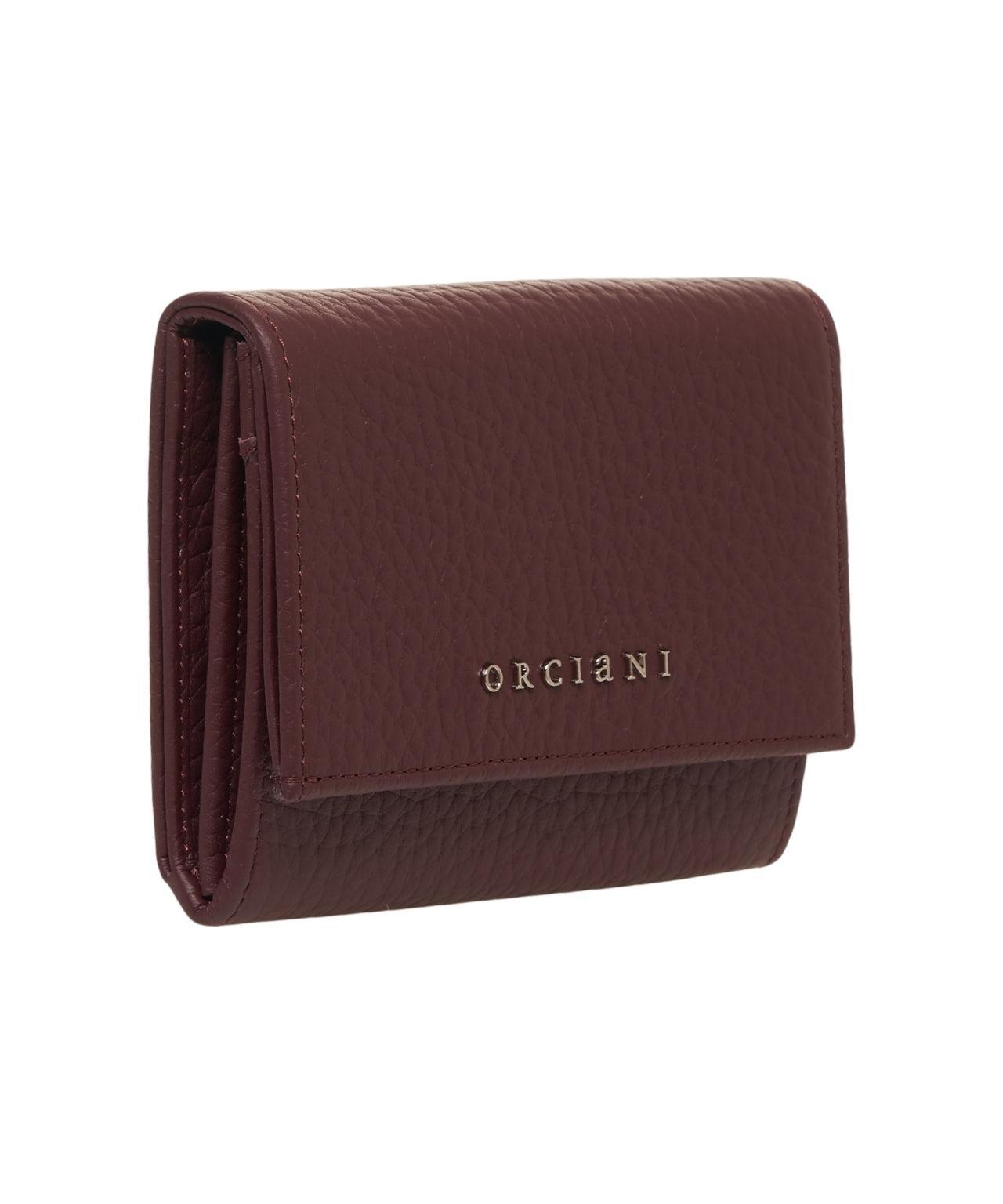 Grained leather wallet Product Image