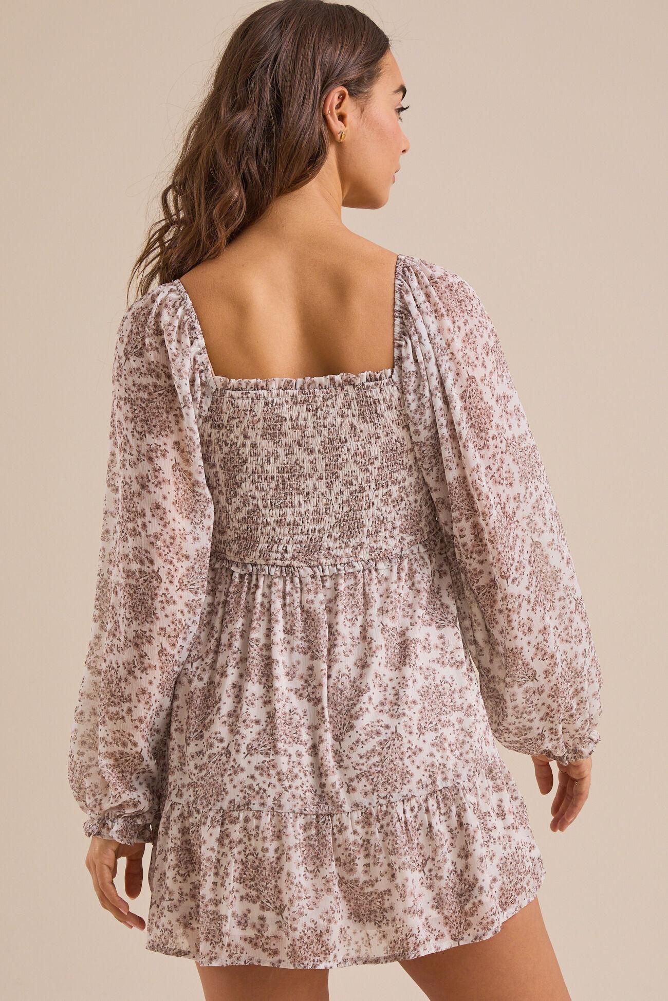 Arya Floral Mini Dress Product Image