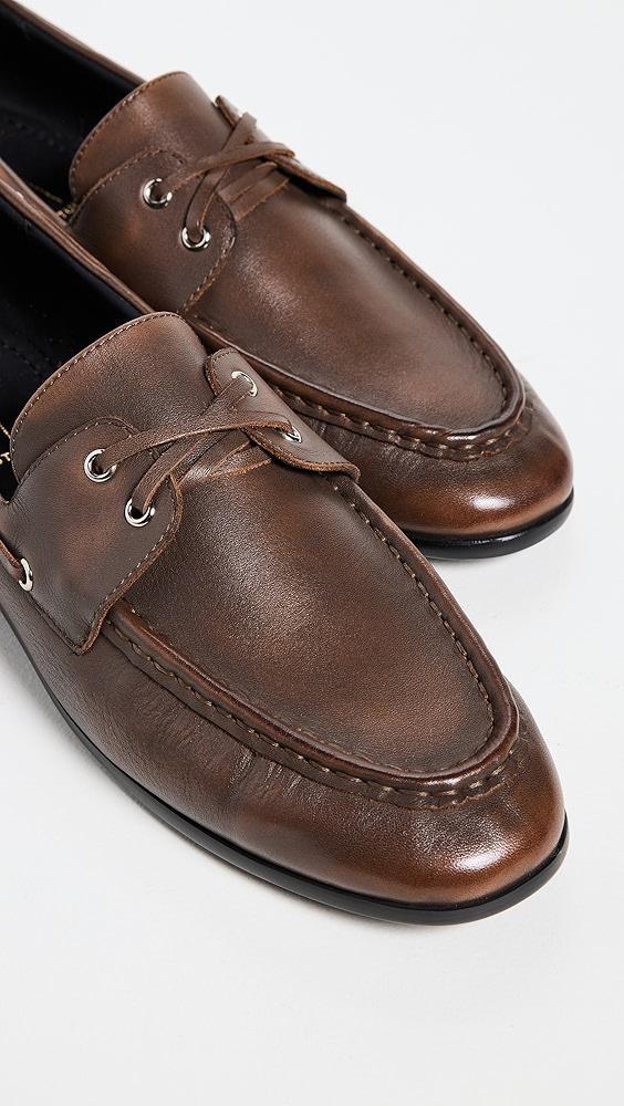 Black Suede Studio Davy Flats | Shopbop Product Image