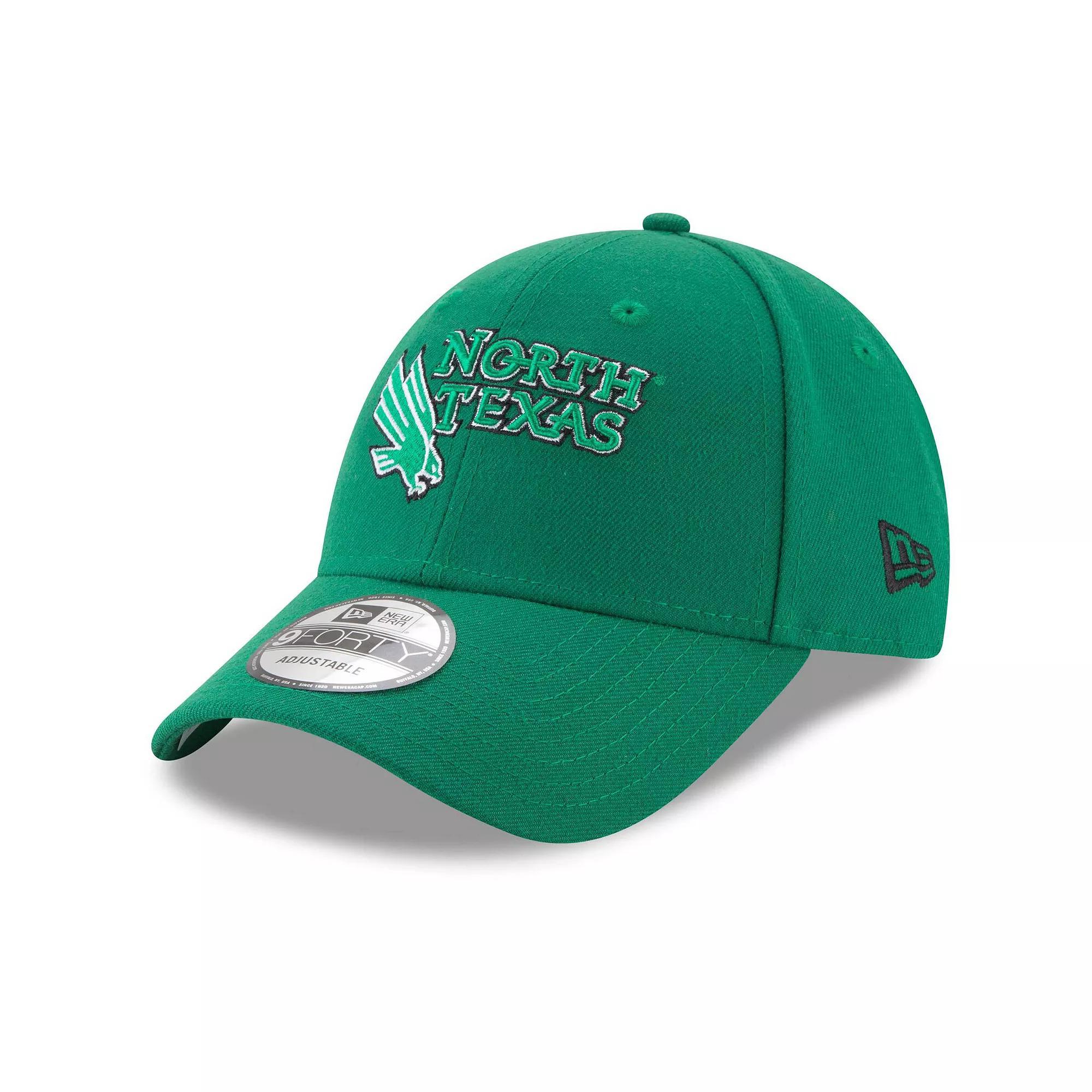 Men's New Era Kelly Green North Texas Mean Green The League 9FORTY Adjustable Hat, Nc2 Green Product Image