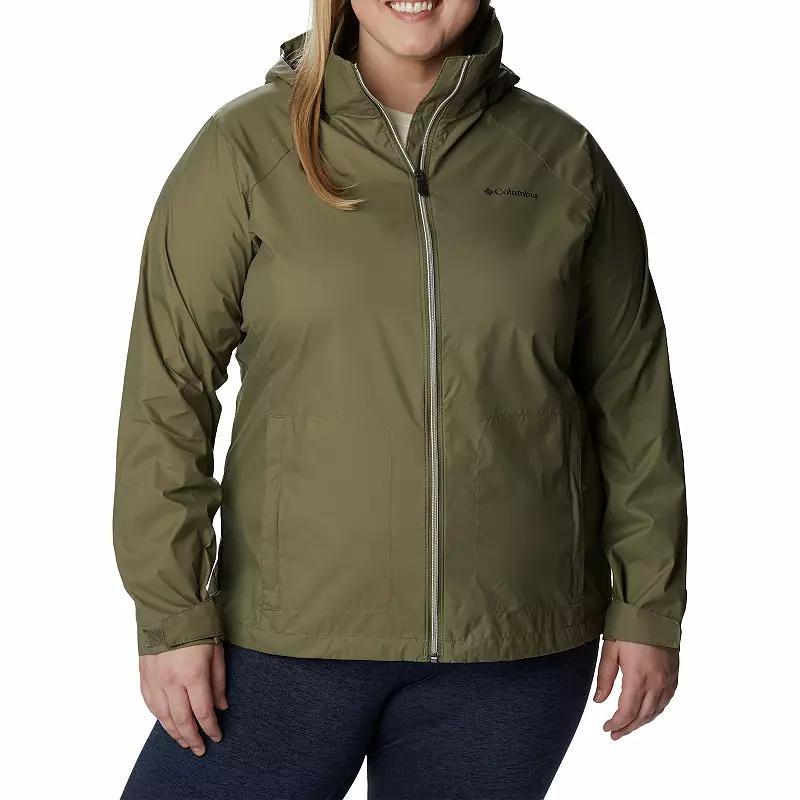 Plus Size Columbia Switchback IV Jacket, Women's, Size: 1XL, Stone Green Product Image