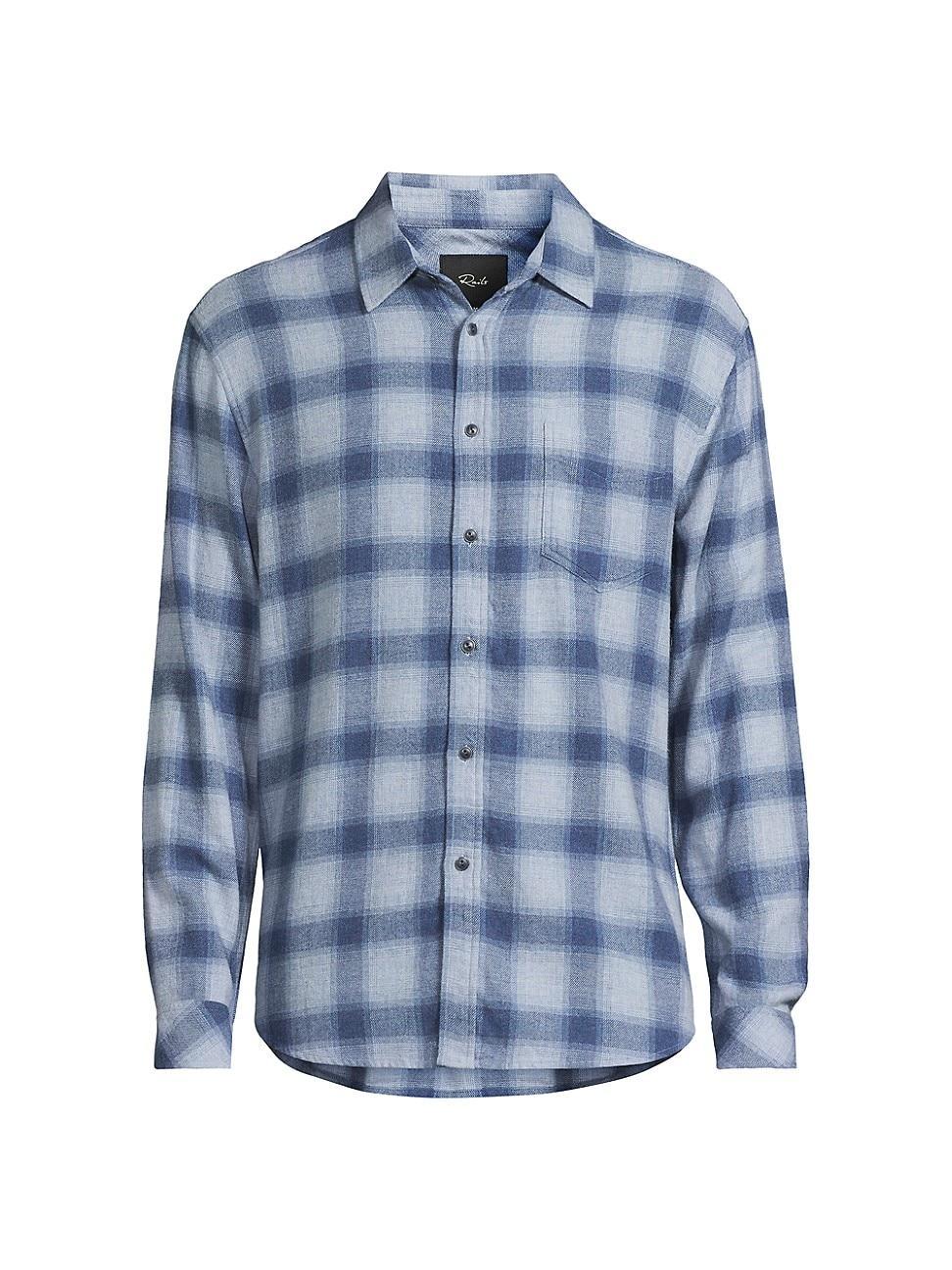 Mens Lennox Plaid Sport Shirt Product Image