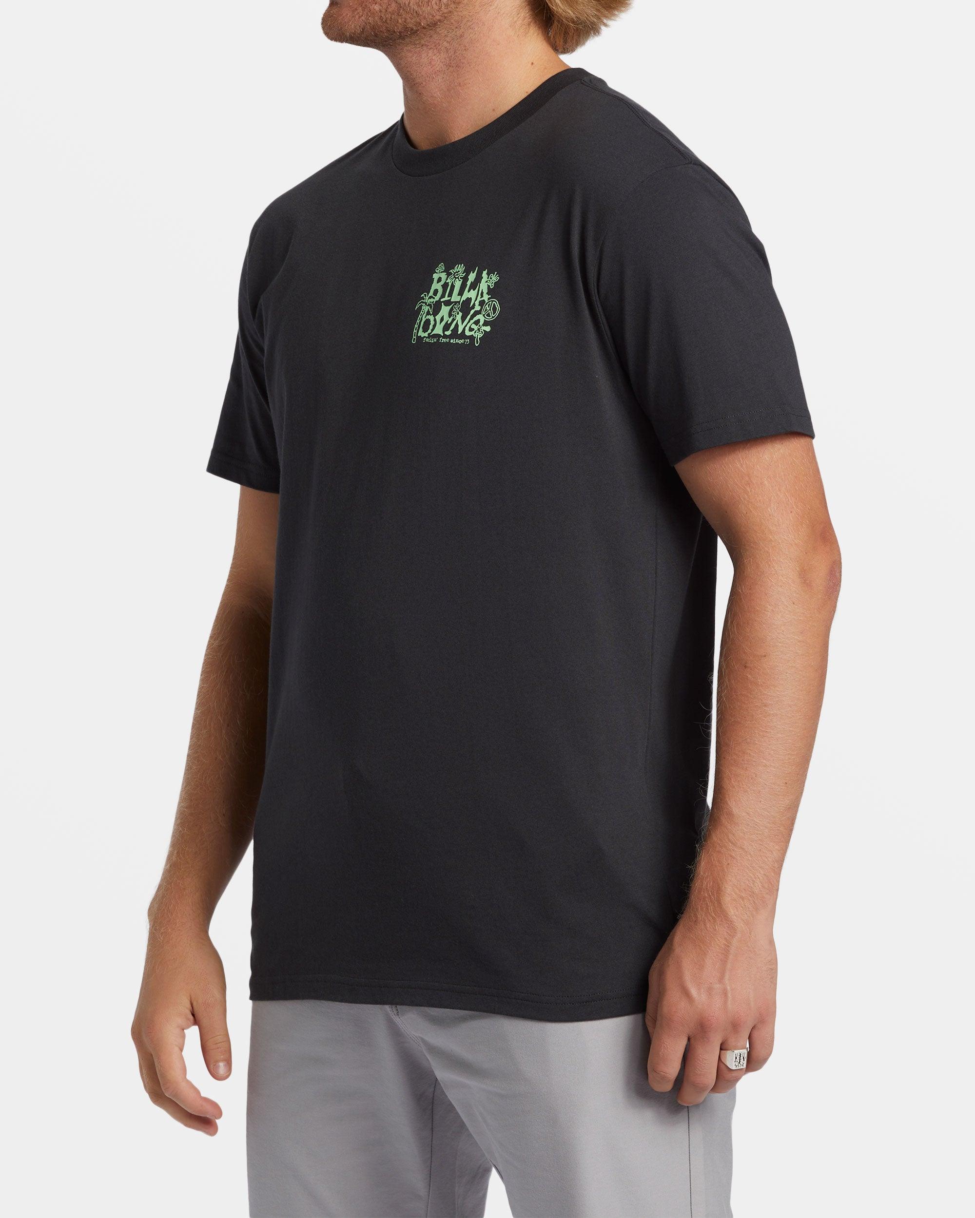Shady T-Shirt - Washed Black Male Product Image