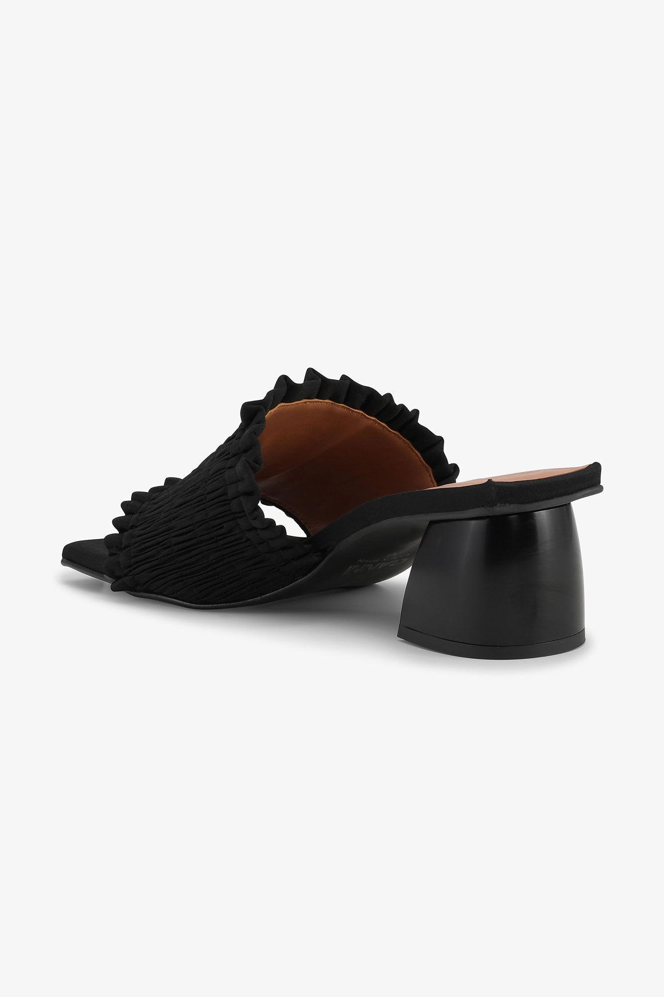 Smock Kitten Heel Mules Product Image