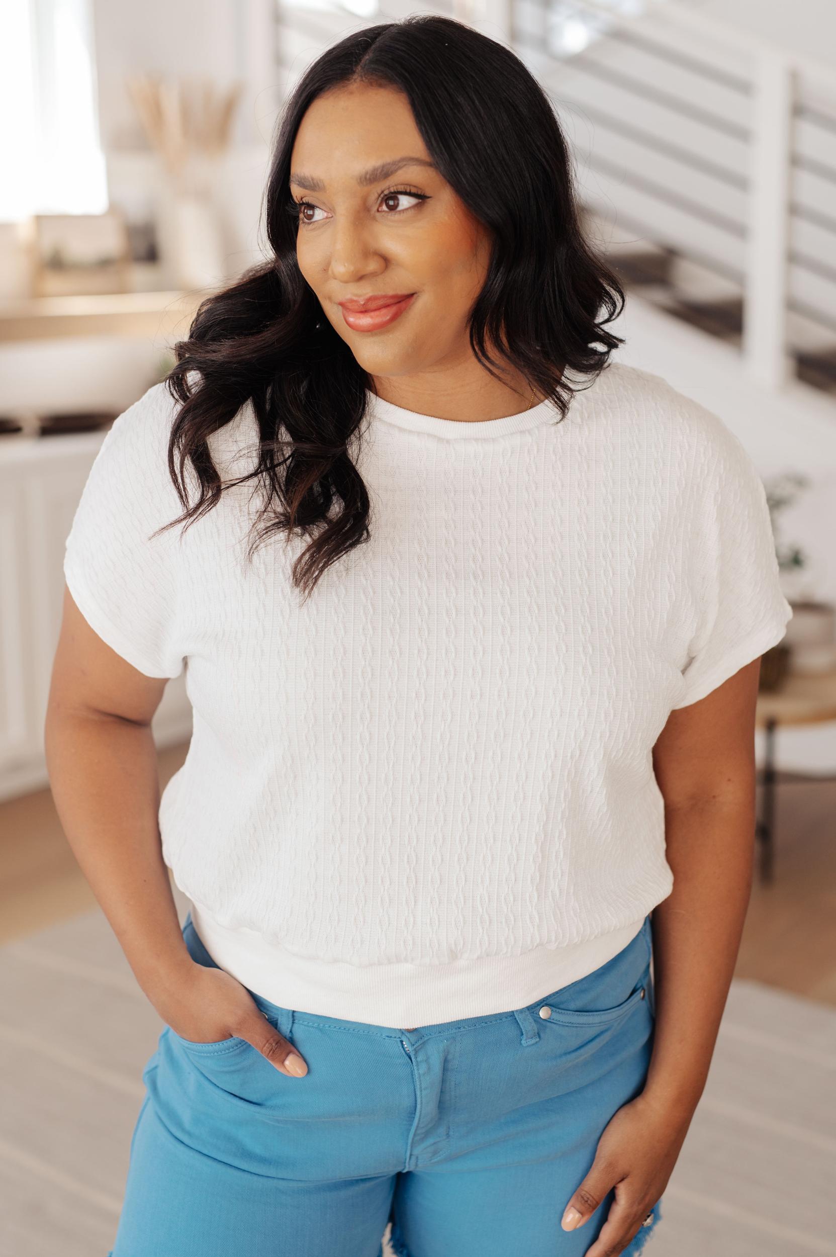 Art Exhibit V-Neck Blouse (Online Exclusive) Product Image