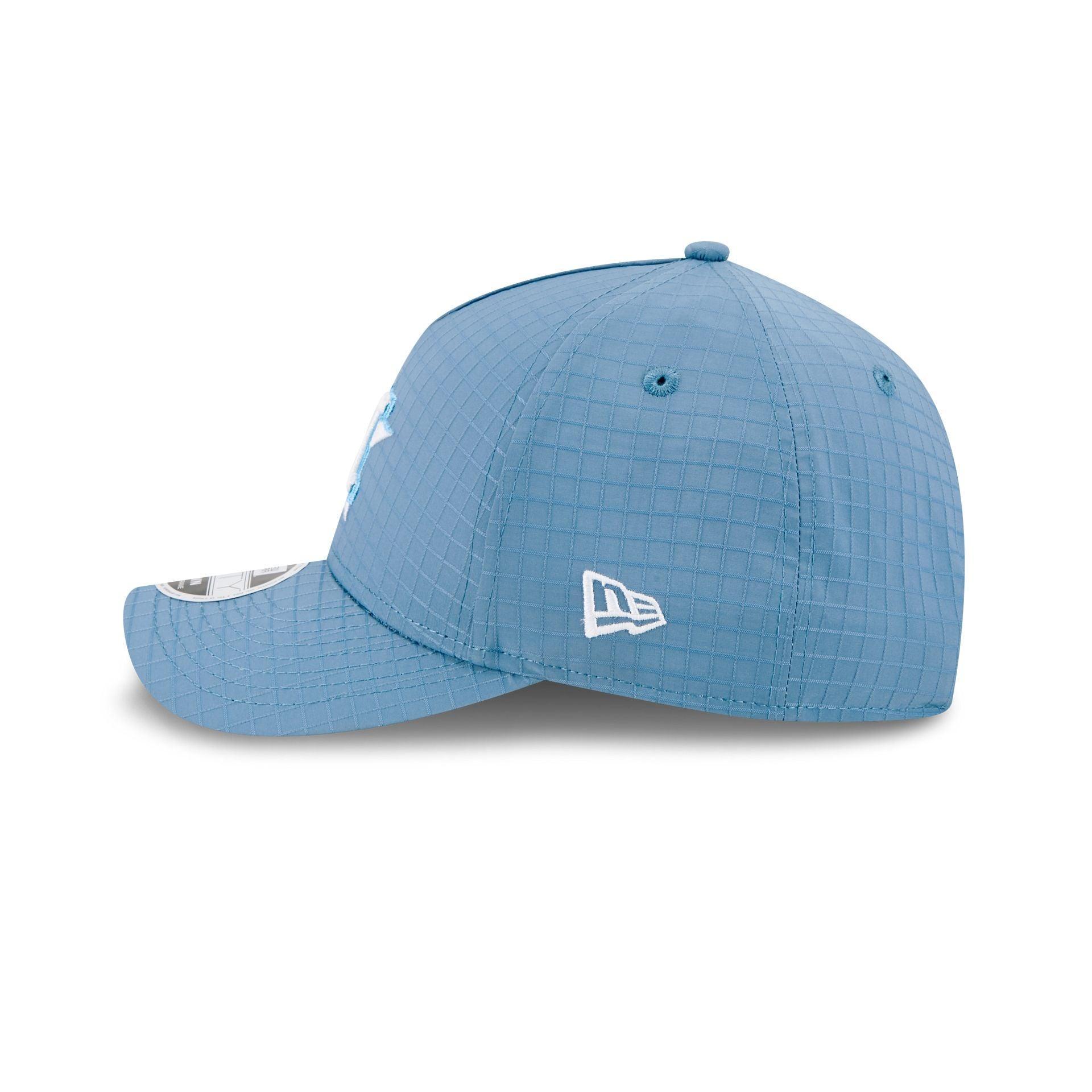Houston Astros Blue Ripstop 9FORTY M-Crown A-Frame Snapback Hat Male Product Image