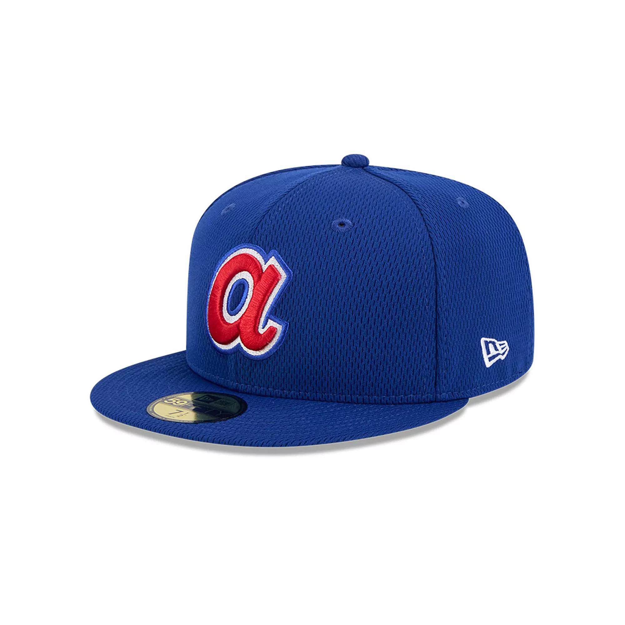 Men's New Era Royal Atlanta Braves 2025 MLB Clubhouse 59FIFTY Fitted Hat, Size: 8, Blue Product Image