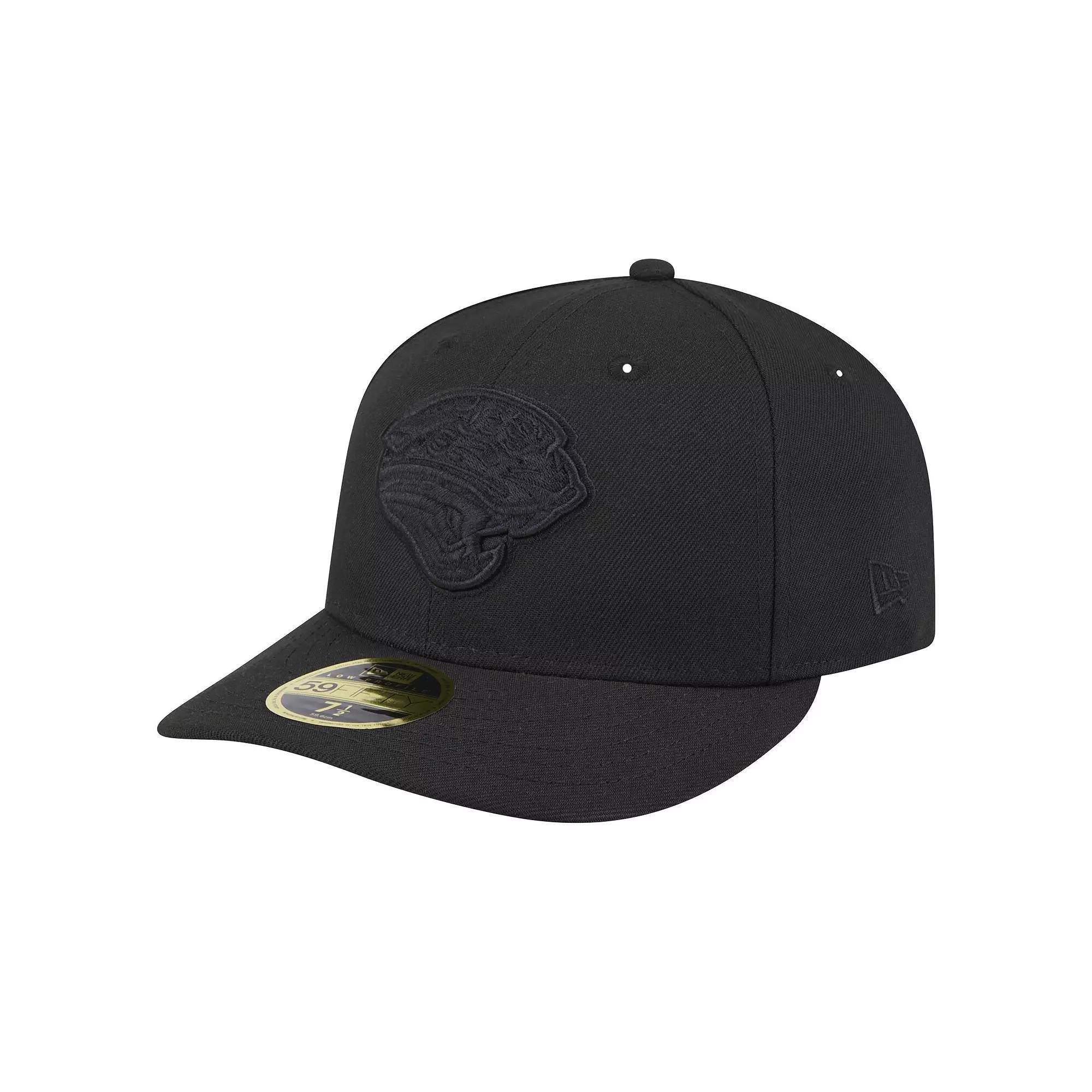 Mens New Era Jacksonville Jaguars Throwback Logo Low Profile 59FIFTY Fitted Hat Product Image