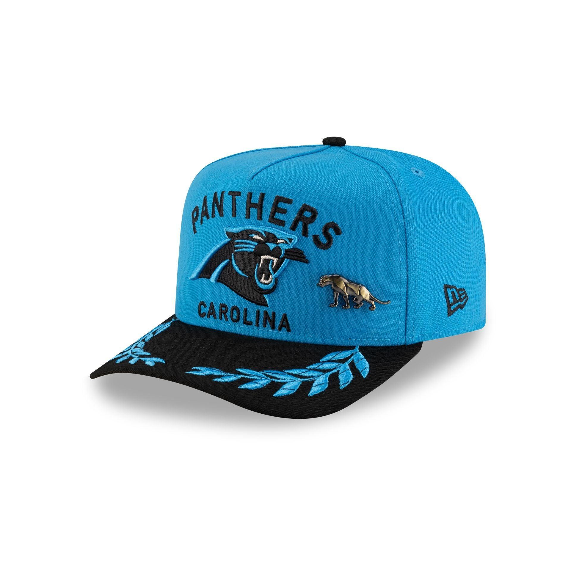 Carolina Panthers 2025 Draft Black 59FIFTY A-Frame Fitted Hat Male Product Image