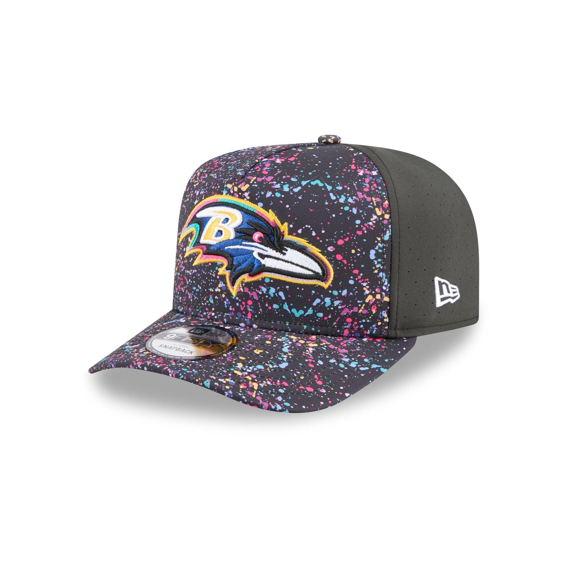 Baltimore Ravens 2025 Crucial Catch 9FIFTY A-Frame Snapback Hat Male Product Image