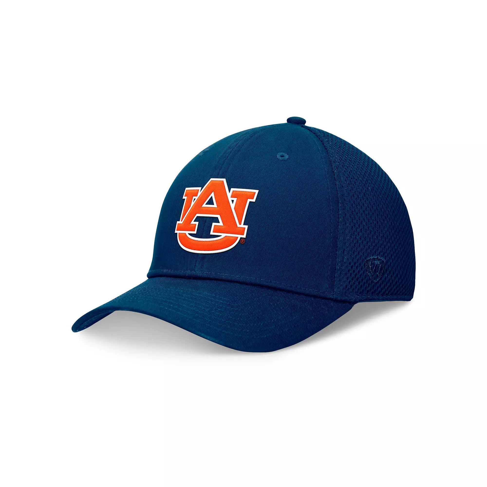 Men's Top of the World Navy Auburn Tigers Spacer Flex Hat, Size: Small/Medium, Blue Product Image