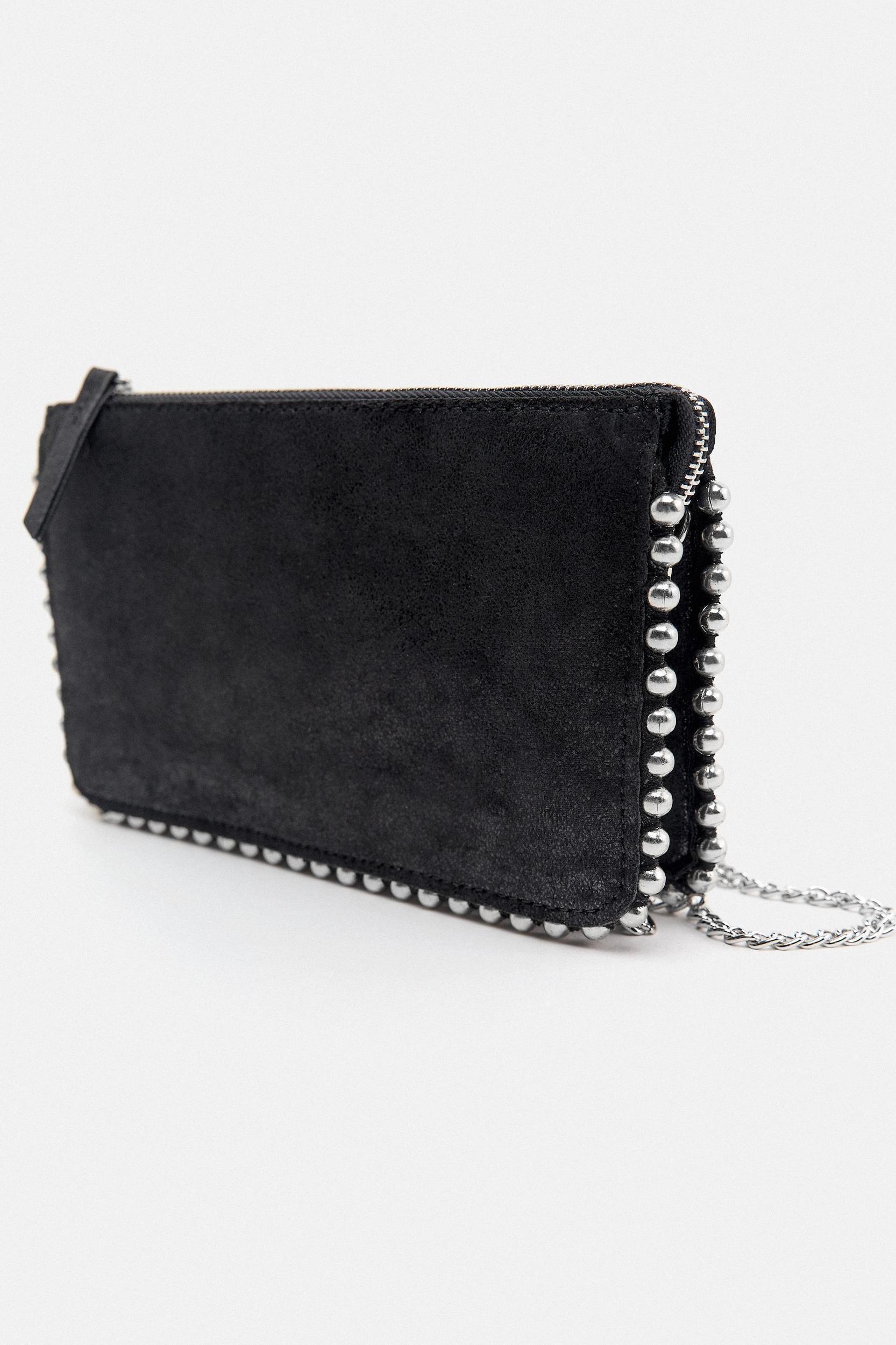 STUDDED CROSSBODY WALLET BAG Product Image