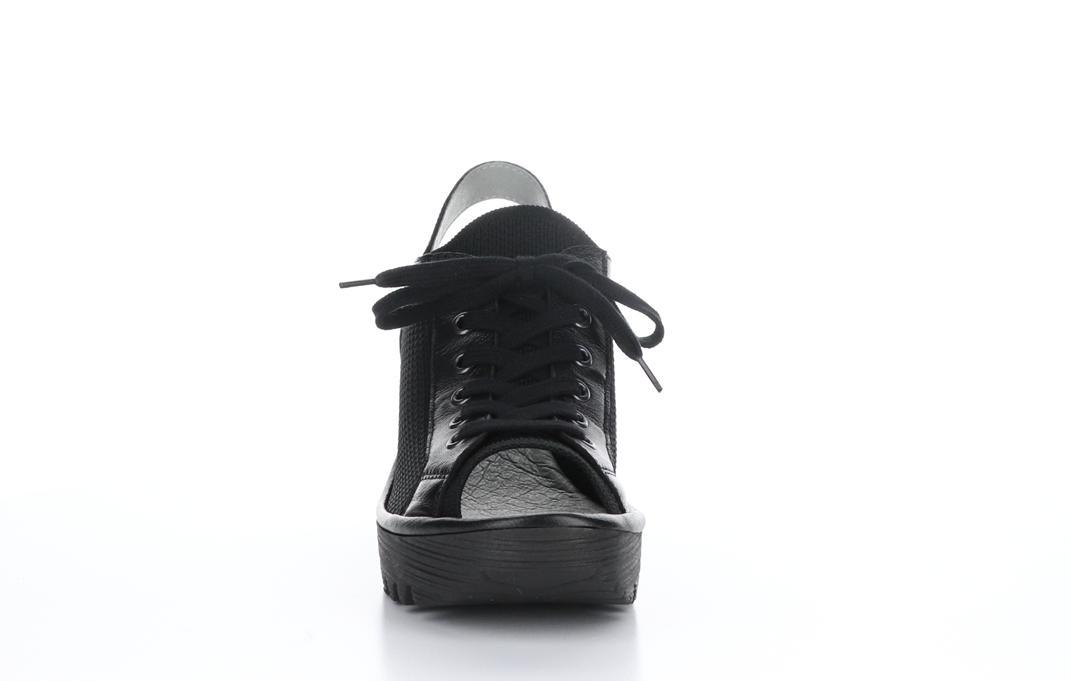 6002354   Yedu Lace-Up Wedge Leather Sandals by Fly London Product Image