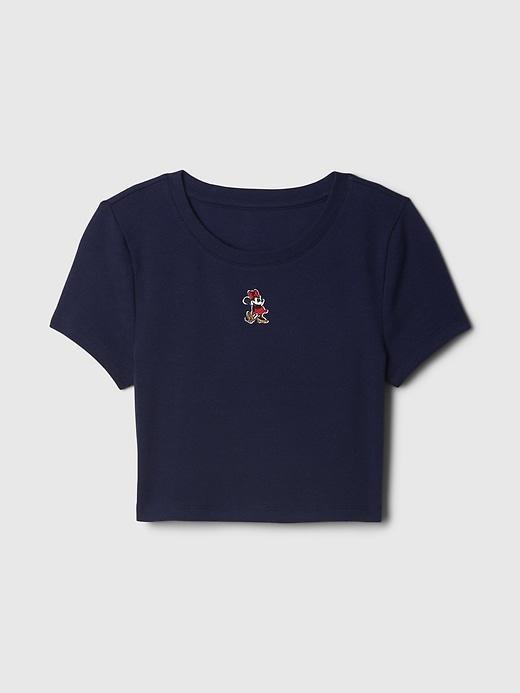 Gap × Disney Cropped Crewneck T-Shirt Product Image