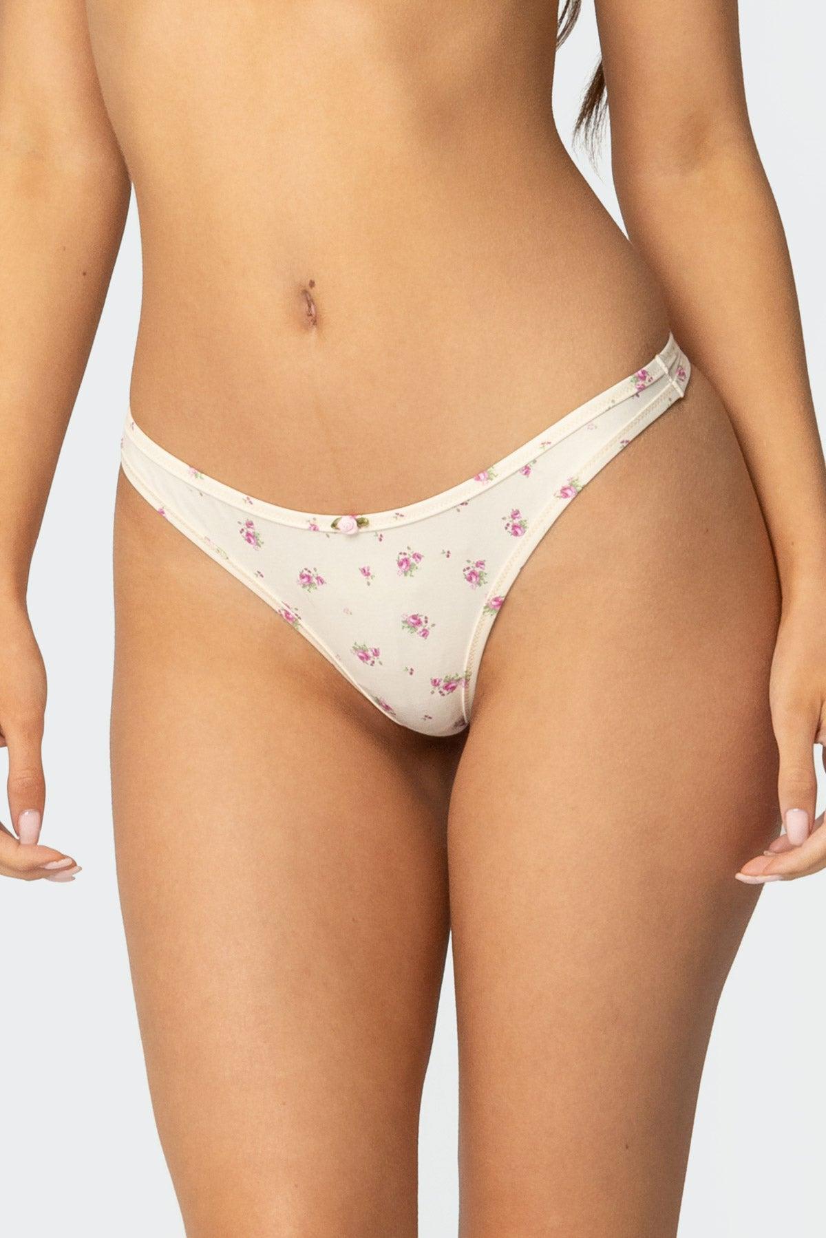 Betsey Floral Scoop Bralette Product Image