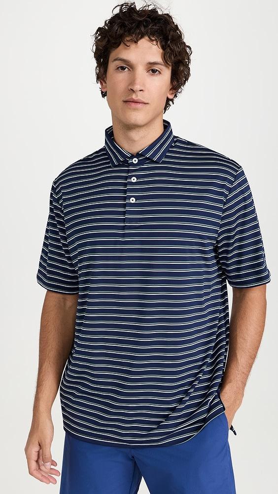 RLX Ralph Lauren Striped Lightweight Airflow Polo | Shopbop Product Image