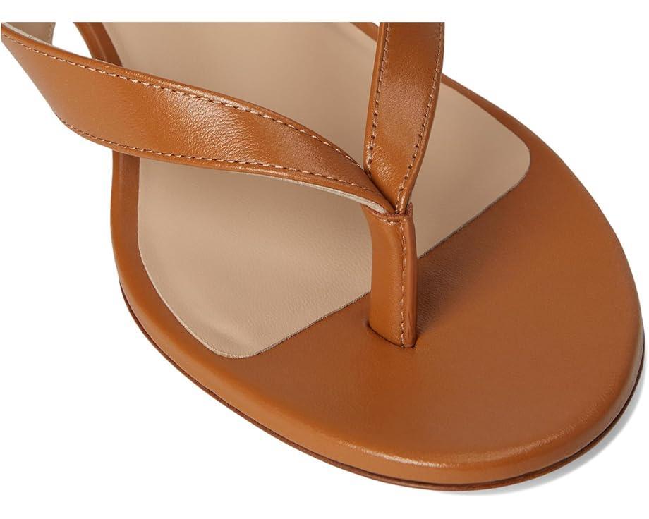 Carolina Metallic Leather Kitten Heel Sandal Product Image