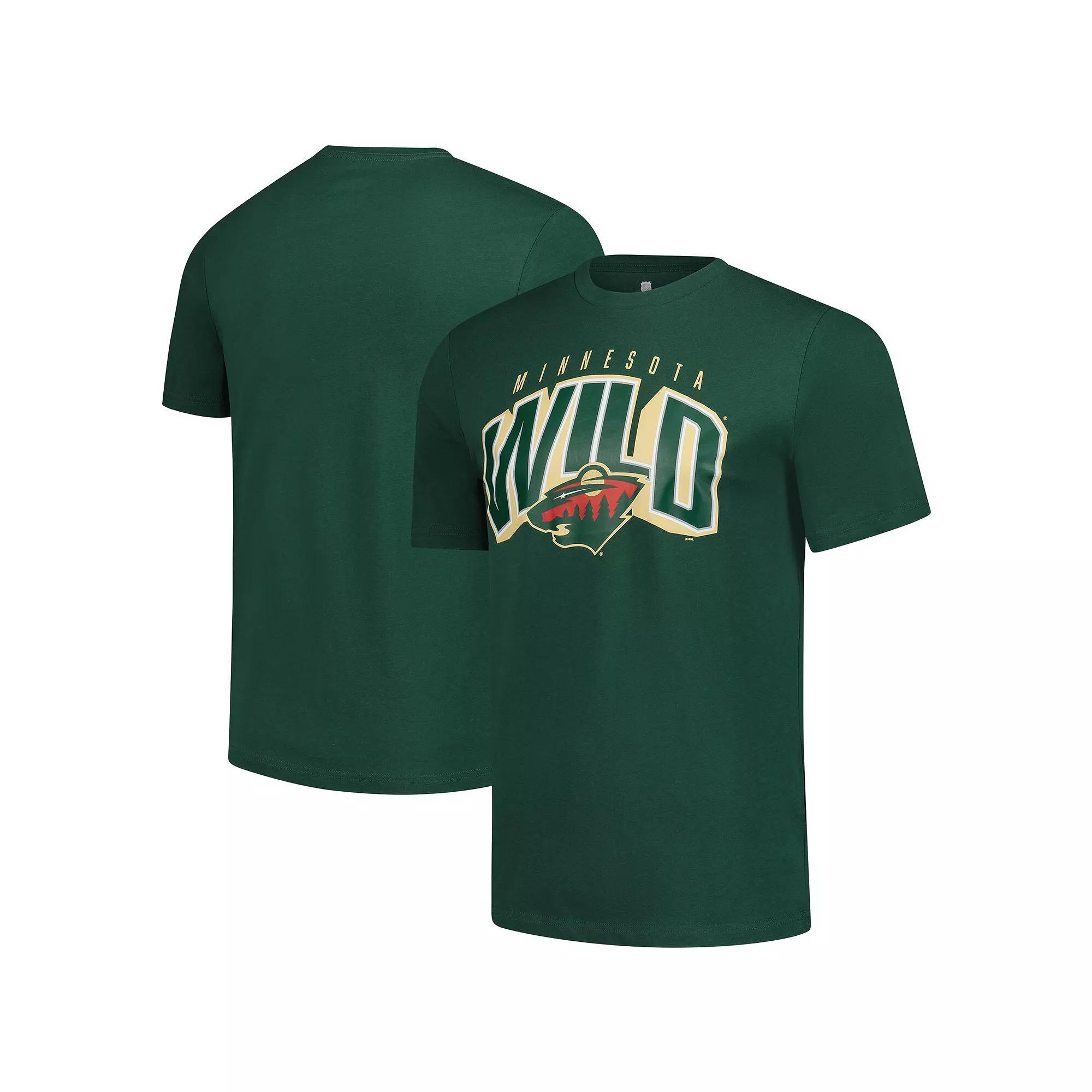 Men's Fanatics  Green Minnesota Wild T-Shirt, Size: 3XL Product Image