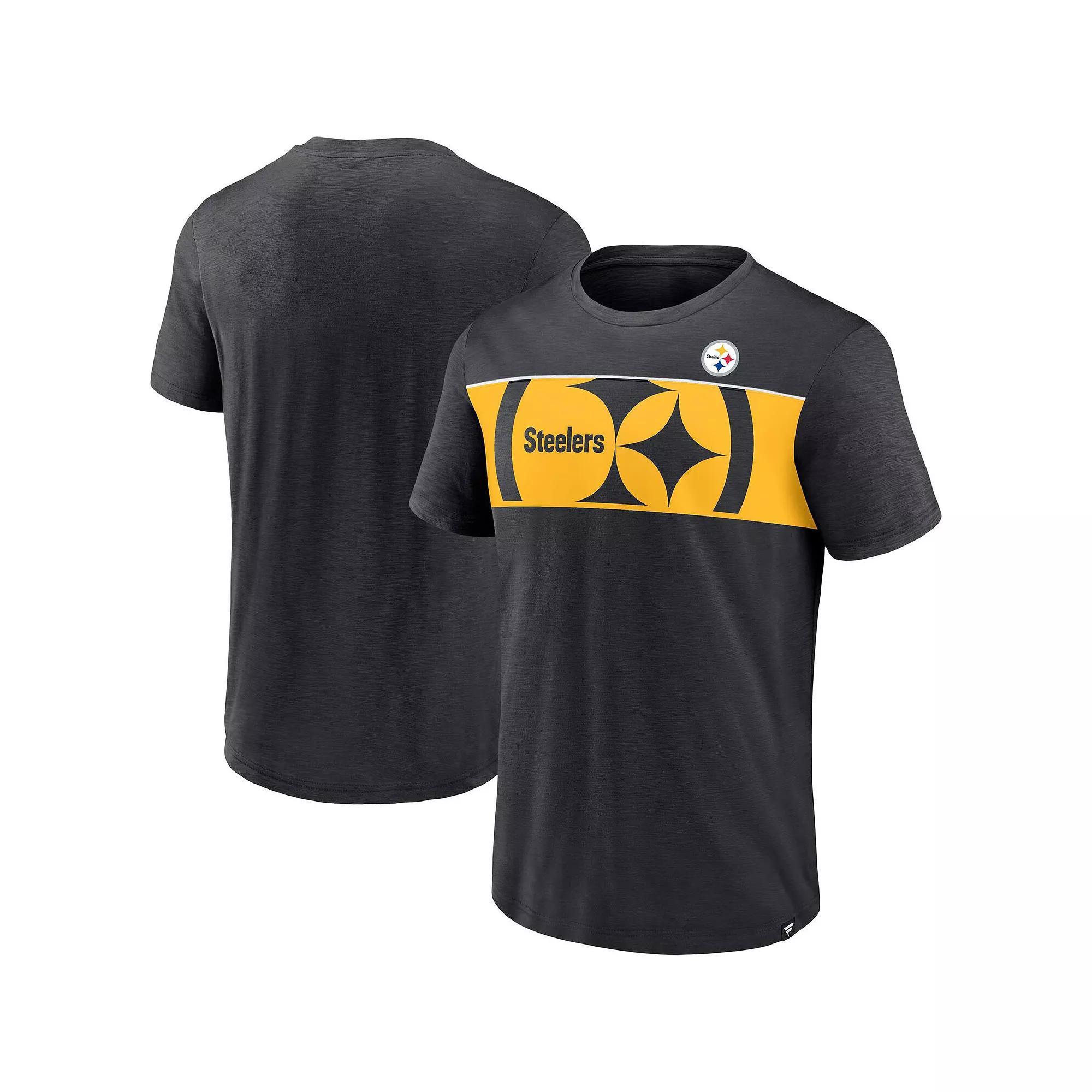 Men's Fanatics Branded Black Pittsburgh Steelers Ultra T-Shirt, Size: Medium Product Image