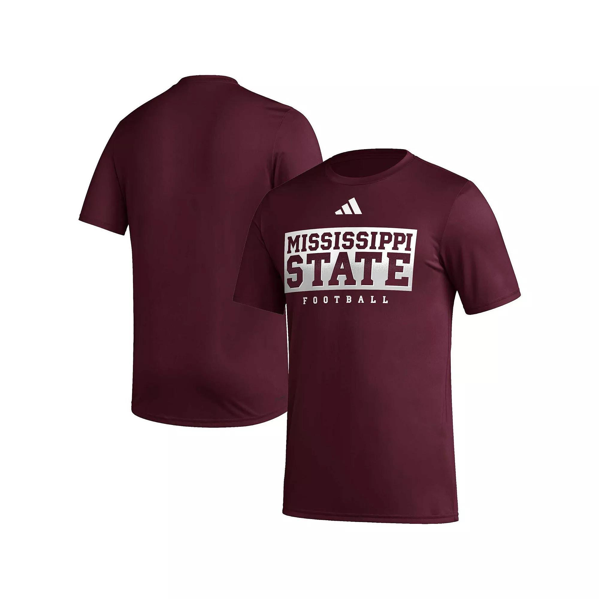 Men's adidas Maroon Arizona State Sun Devils Honor & Support Pre-Game T-Shirt, Size: Large, Red Product Image