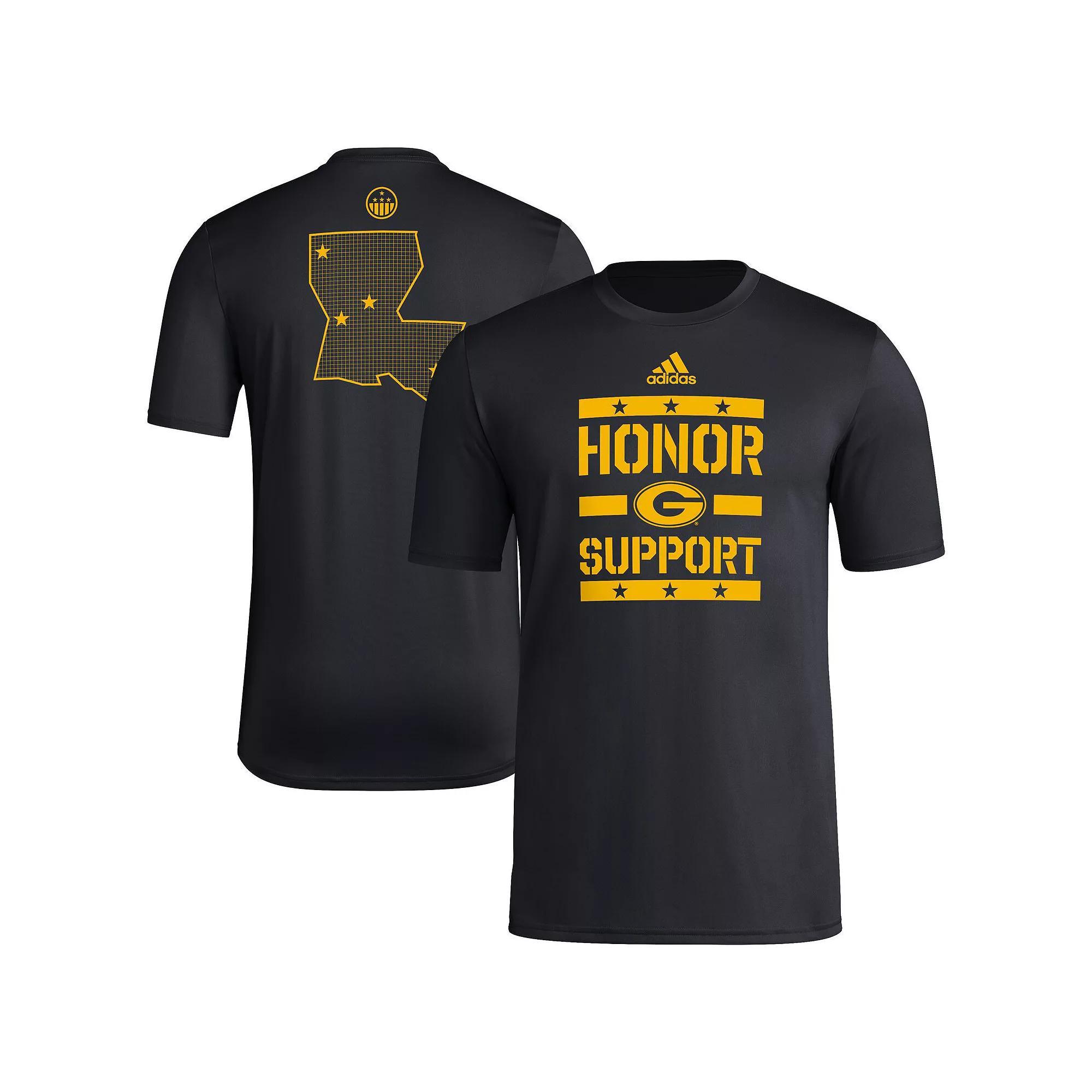 Mens adidas Washington Huskies Honor & Support Pre-Game T-Shirt Product Image