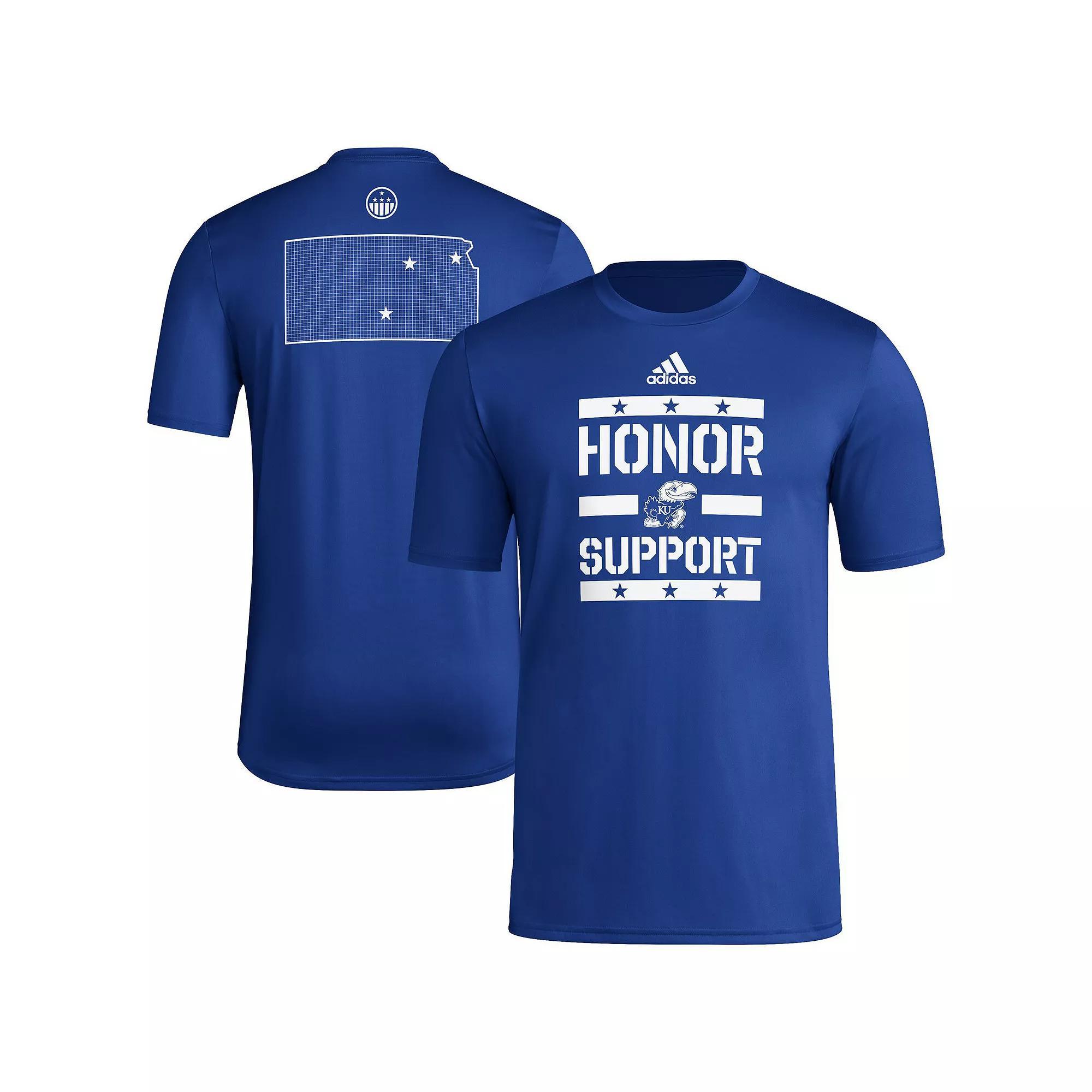 Mens adidas Washington Huskies Honor & Support Pre-Game T-Shirt Product Image
