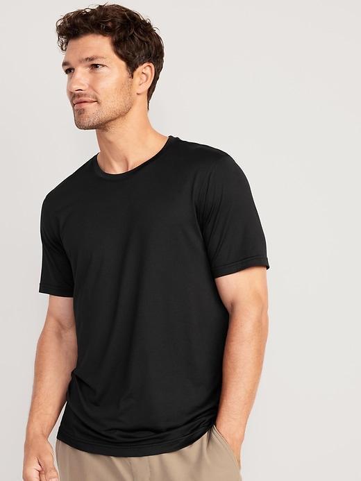 Dalix Mens Lil Coffee Jersey Tee in Forest Green at Nordstrom, Size X-Large Product Image
