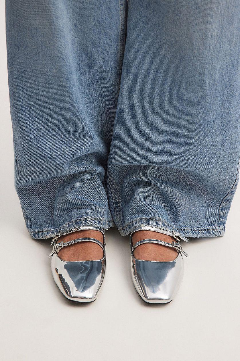 Multi Strap Ballerinas Product Image