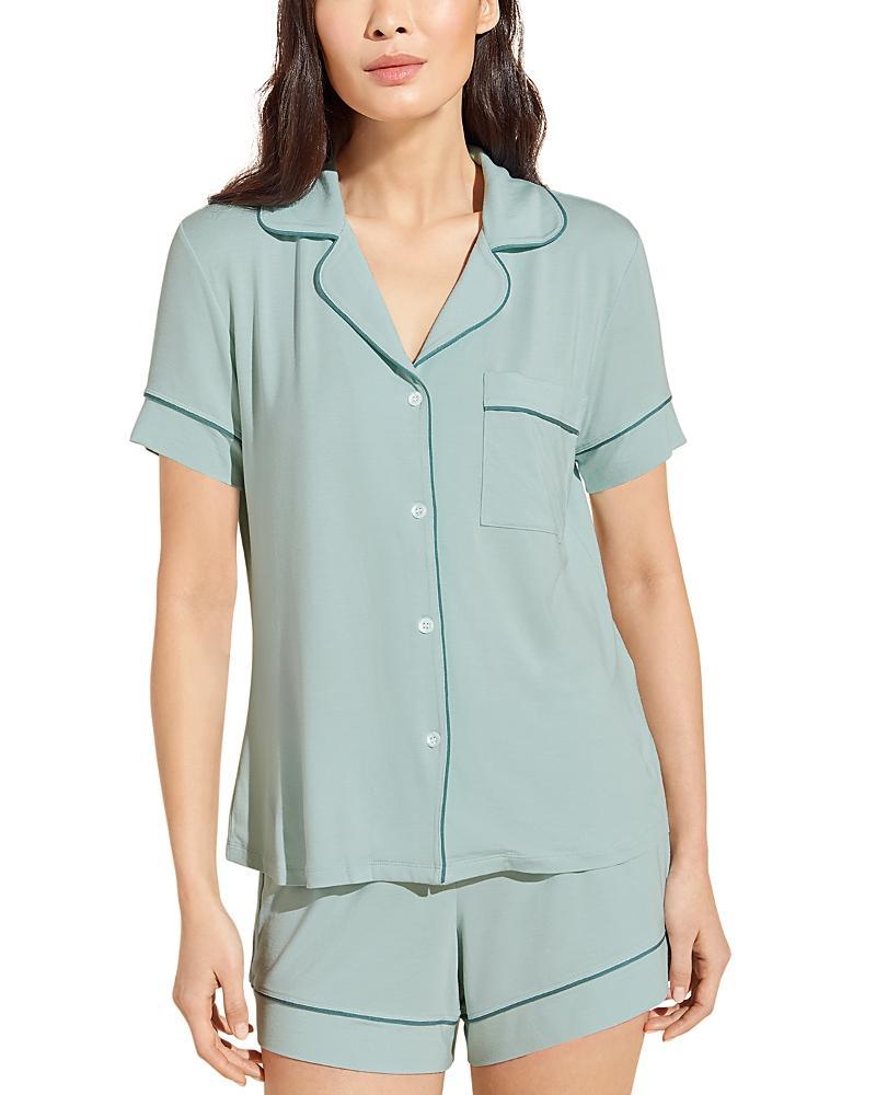 Eberjey Gisele Relaxed Short Sleeve Top & Shorts Product Image