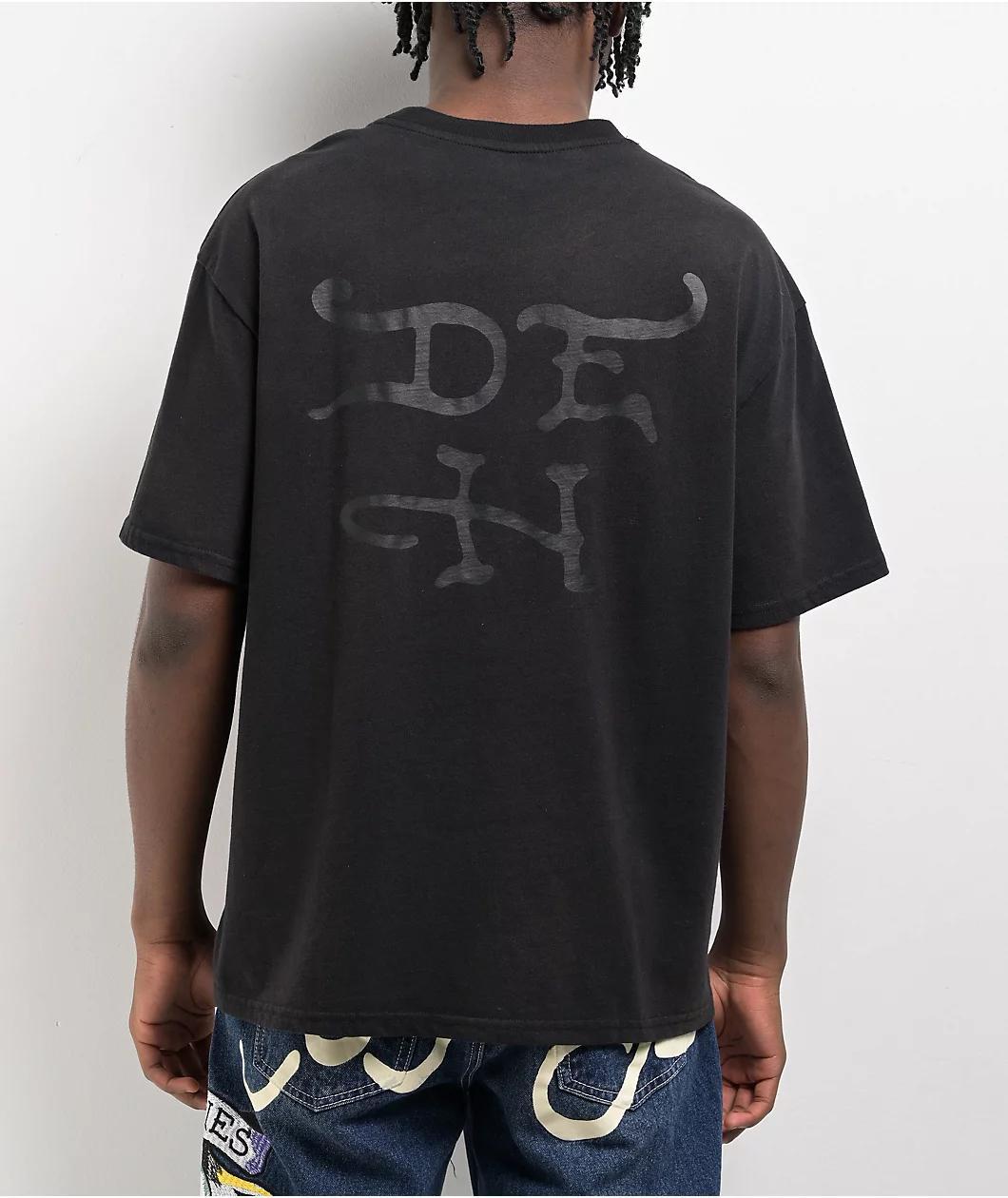 Ed Hardy Fire Lord Black Wash T-Shirt Product Image