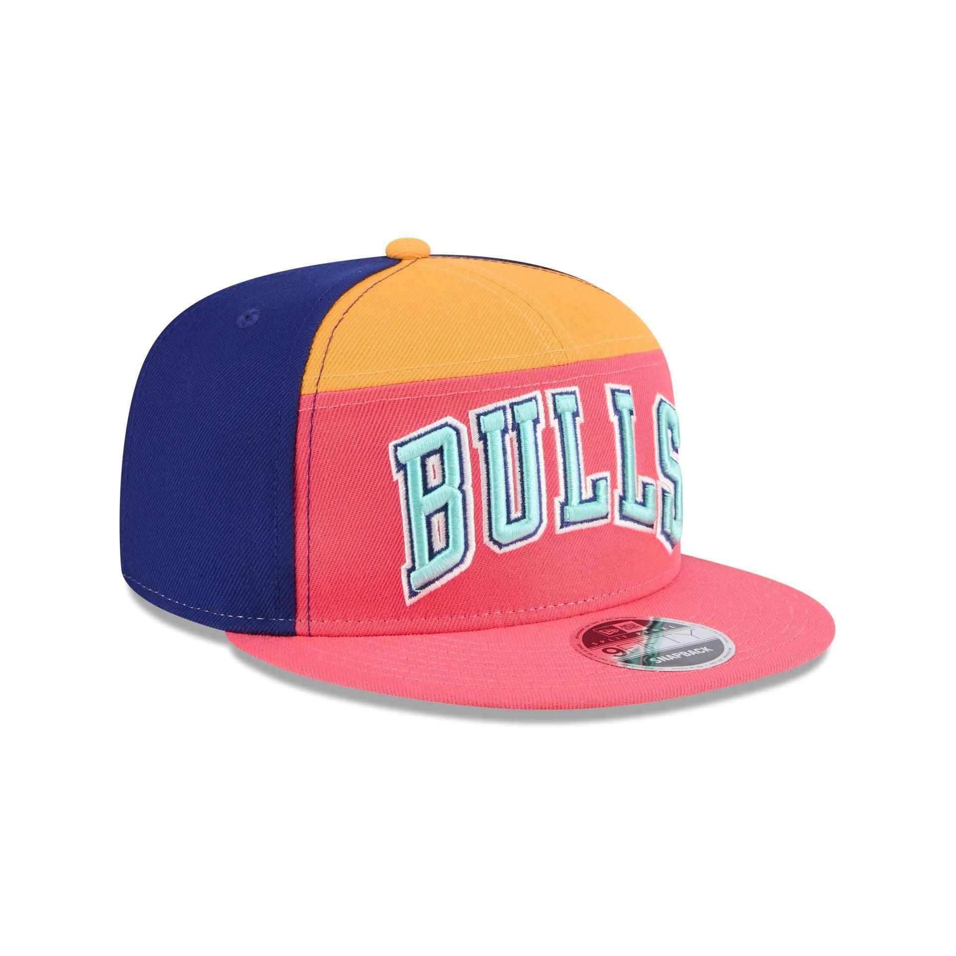Philadelphia Eagles Coral 9FIFTY Split Panel Snapback Hat Male Product Image