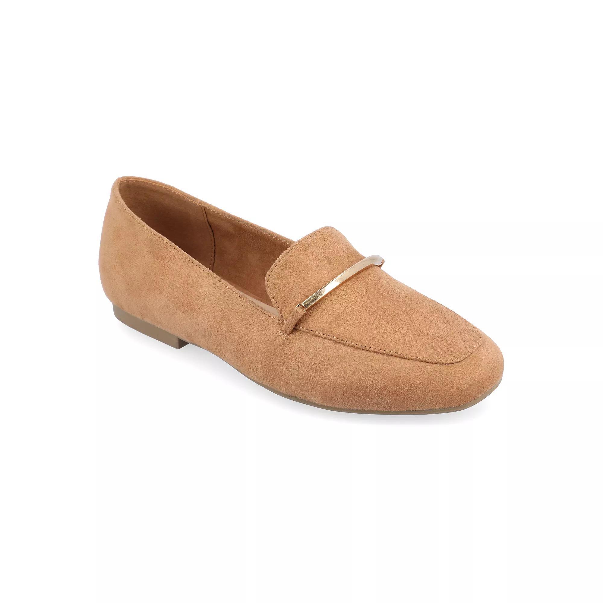 Journee Wrenn Tru Comfort Foam Women's Loafer Flats, Size: 7, Suede Product Image