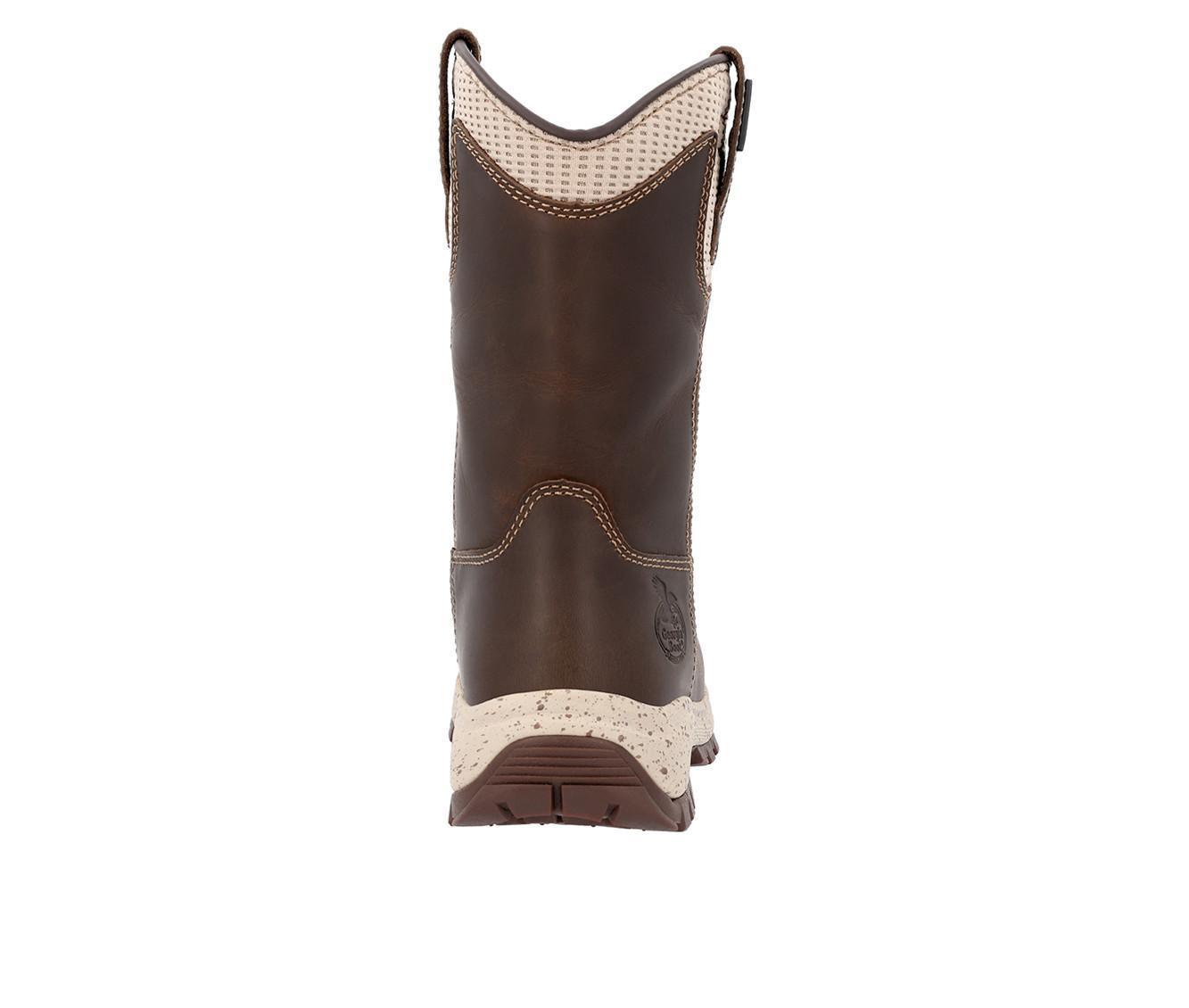 Women's Georgia Boot Eagle Trail Pull On Work Boots Product Image