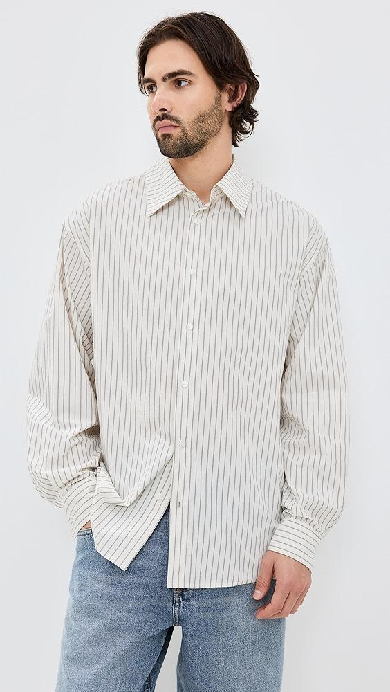 AGOLDE Aurel Striped Shirt | Shopbop Product Image